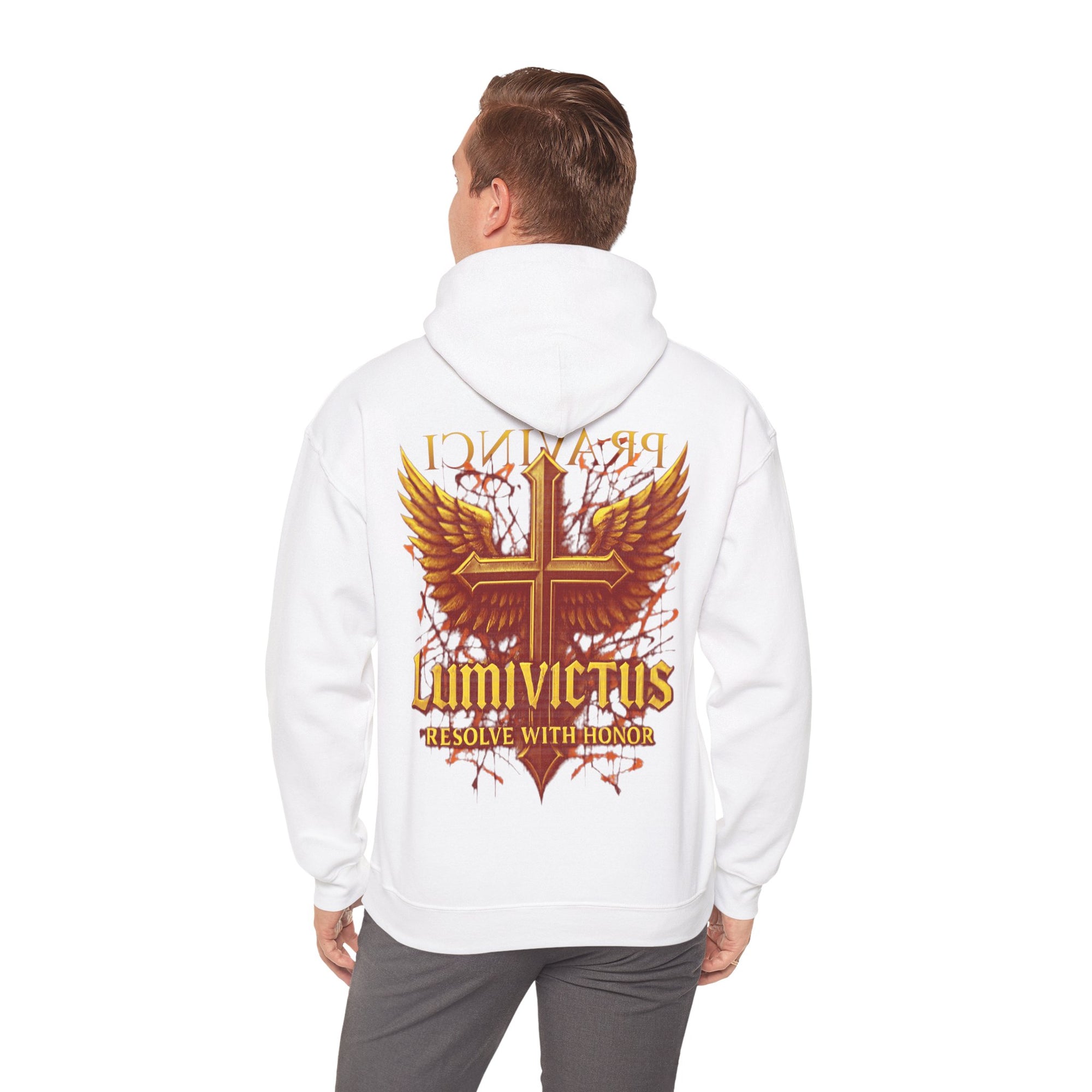Pravinci Lumivictus Iridescente Orange - Hooded Sweatshirt