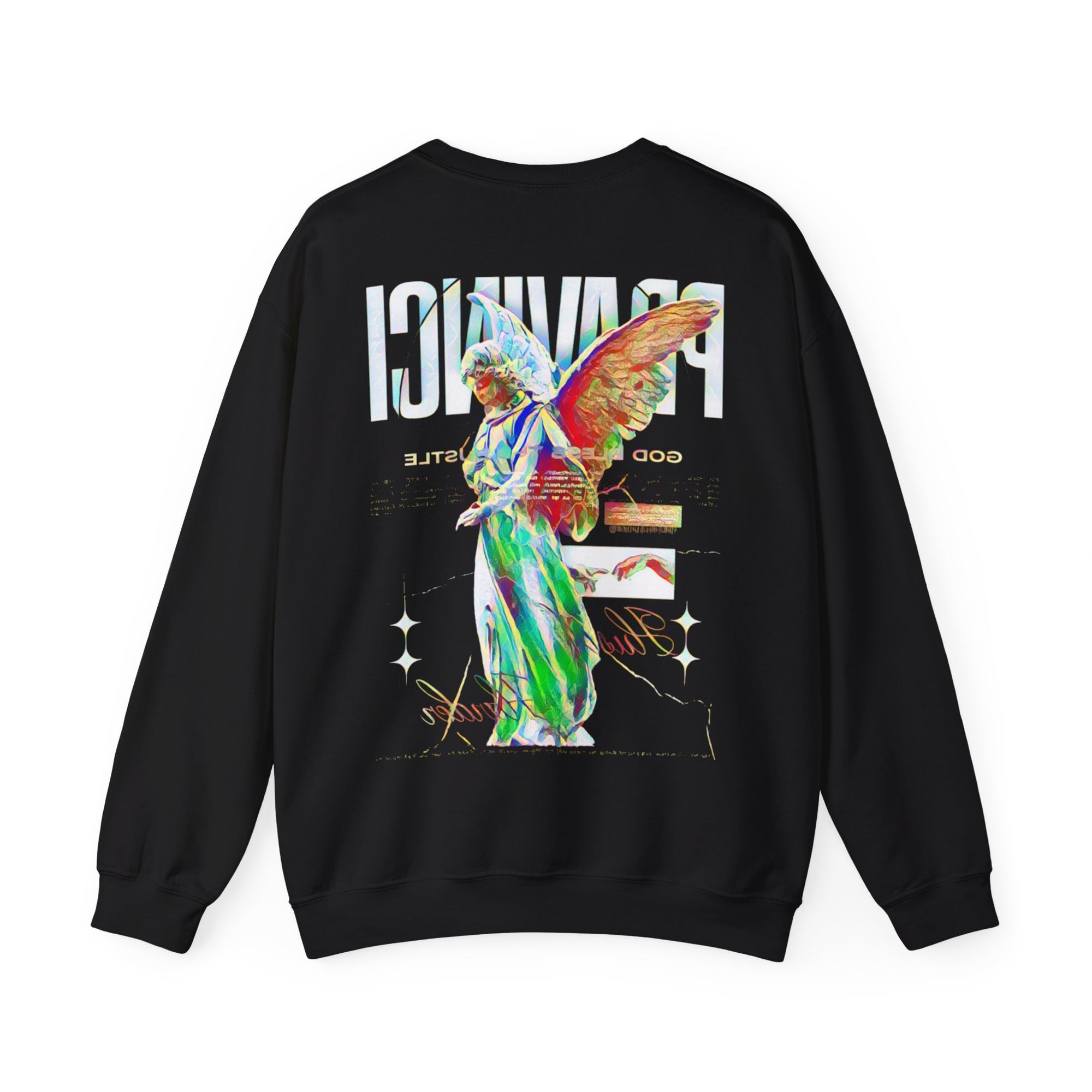 Pravinci Benedictus Labor Iridescente – Black Sweatshirt
