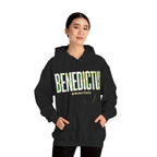 Pravinci Benedictus Labor Iridescente – Black Hooded Sweatshirt