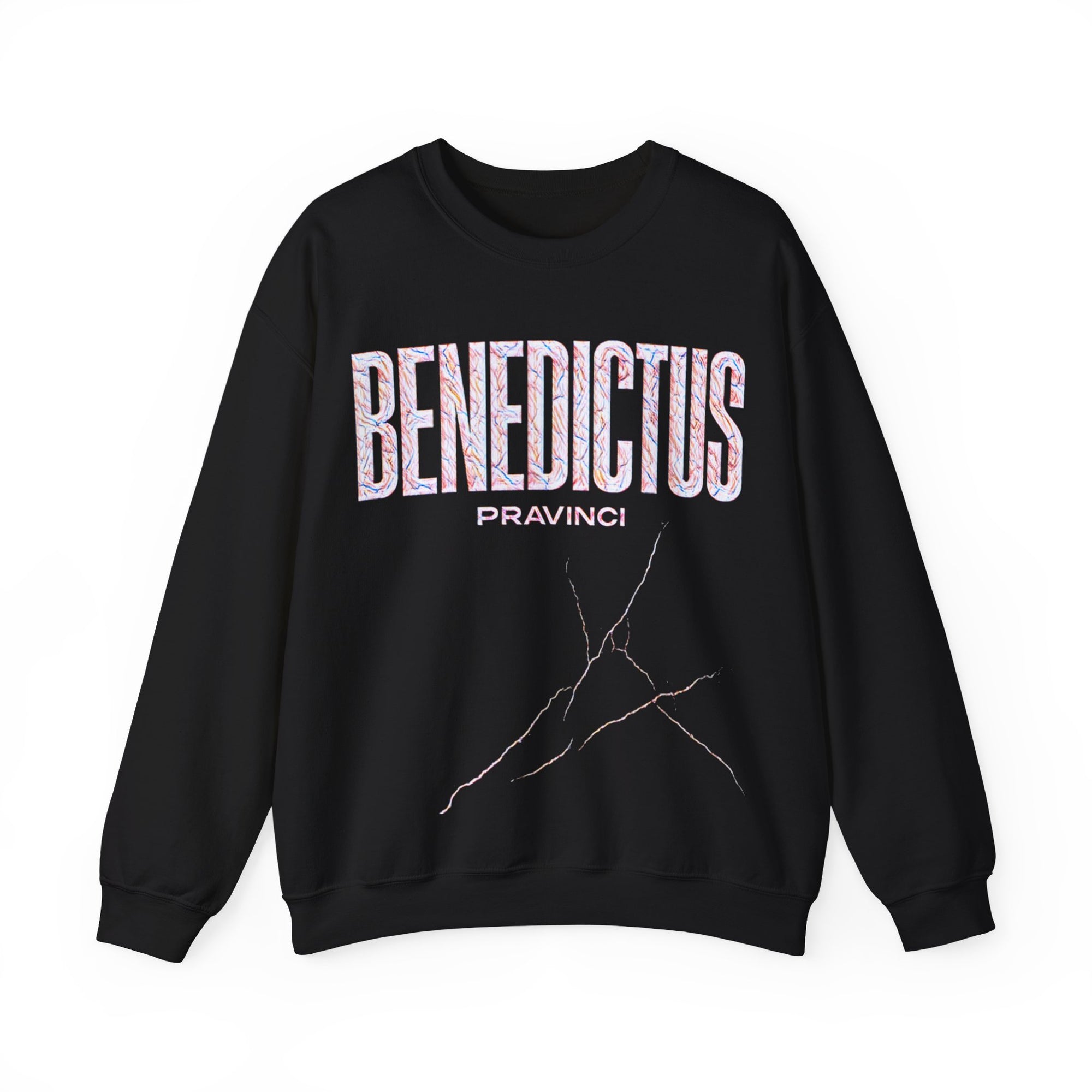 Pravinci Benedictus Labor Iridescente – Black Sweatshirt