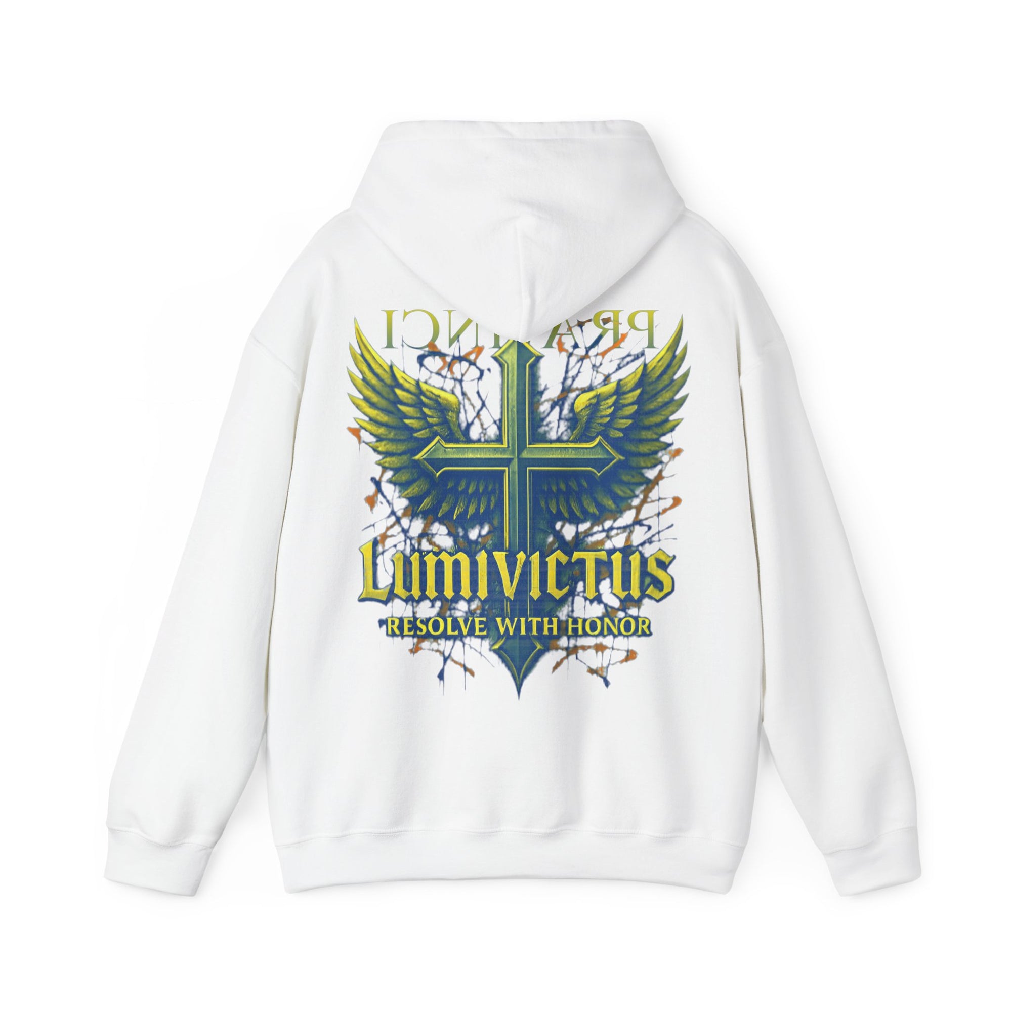 Pravinci Lumivictus Iridescente Blue Green - Hooded Sweatshirt