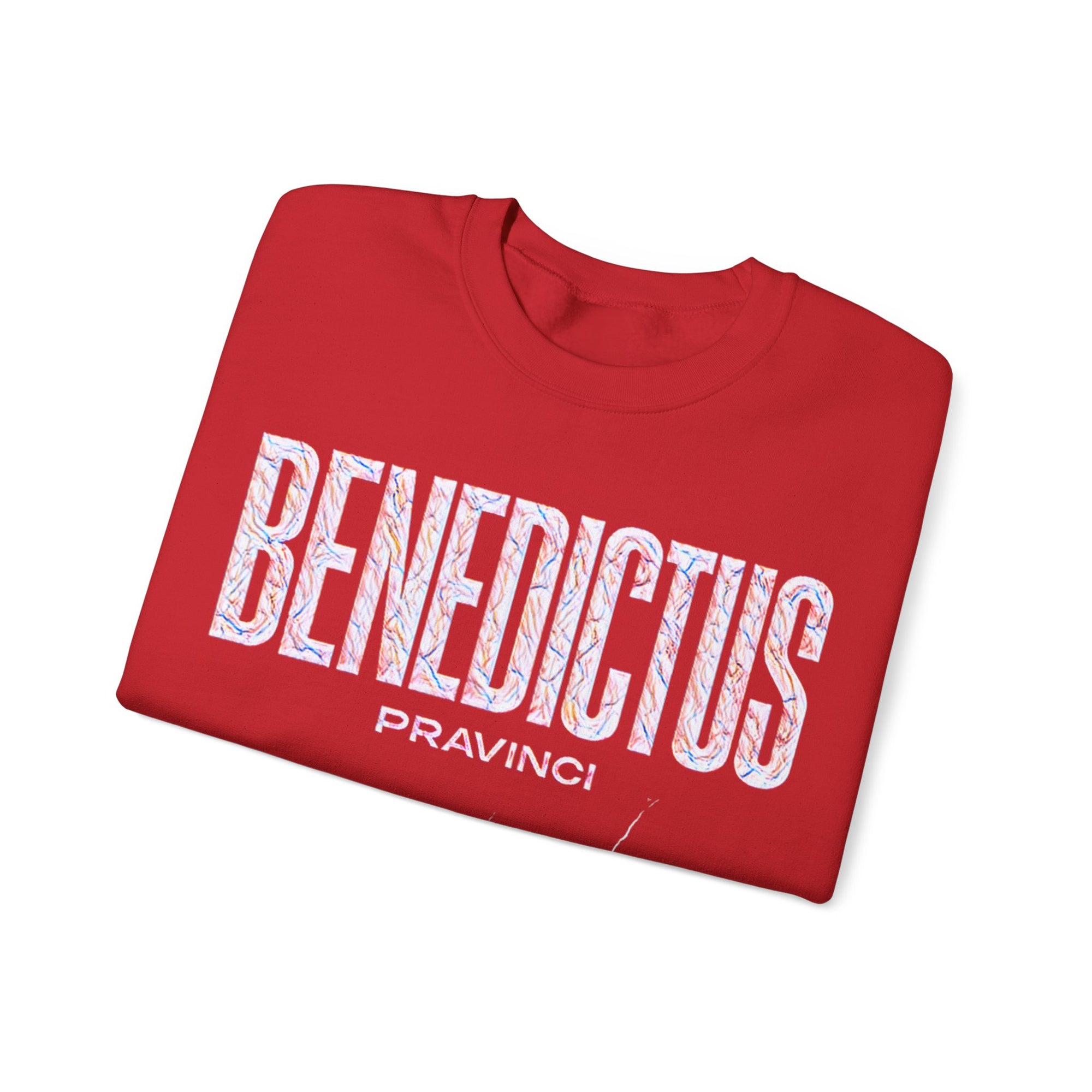 Pravinci Benedictus Labor Iridescente – Red Sweatshirt