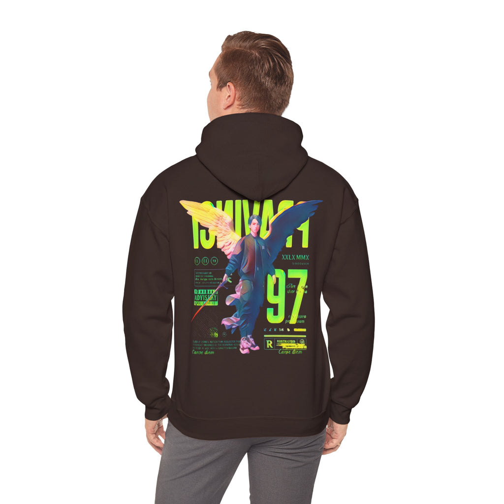 Pravinci Imperium Iridescente - Dark Chocolate Hooded Sweatshirt