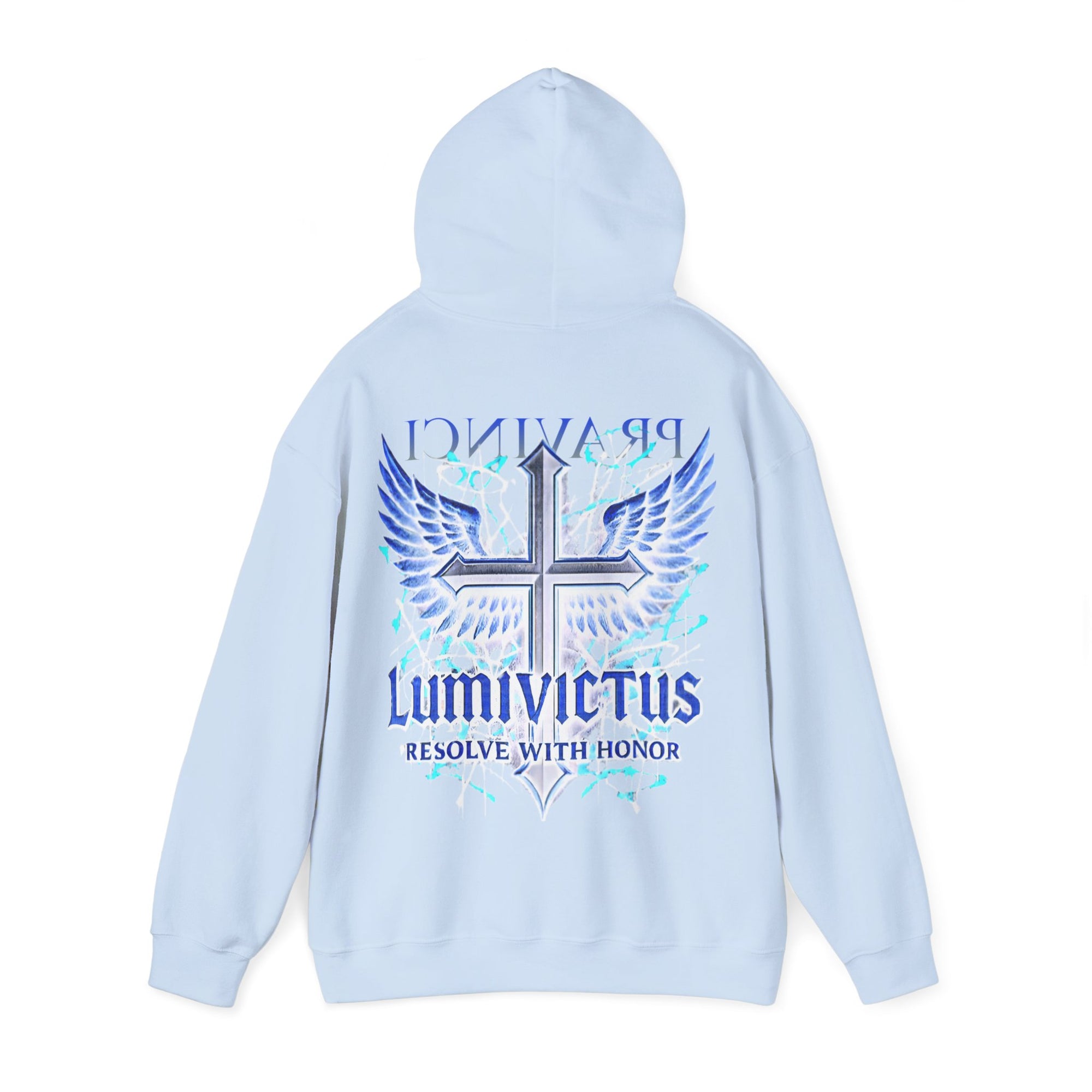 Pravinci Lumivictus Iridescente Blue - Hooded Sweatshirt