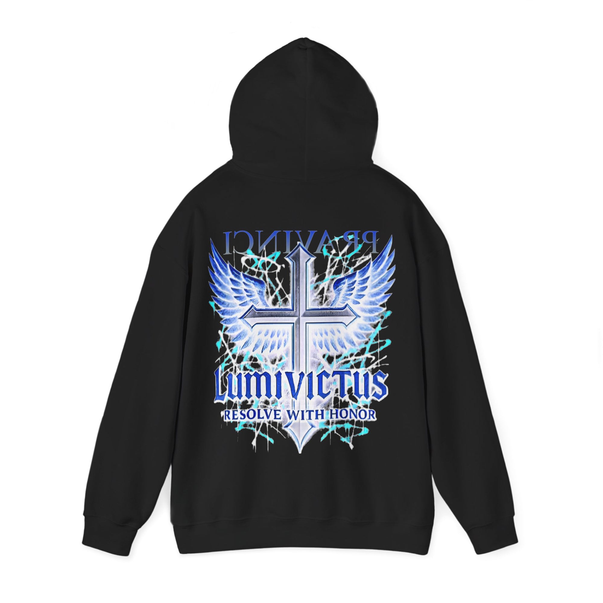 Pravinci Lumivictus Iridescente Blue - Hooded Sweatshirt