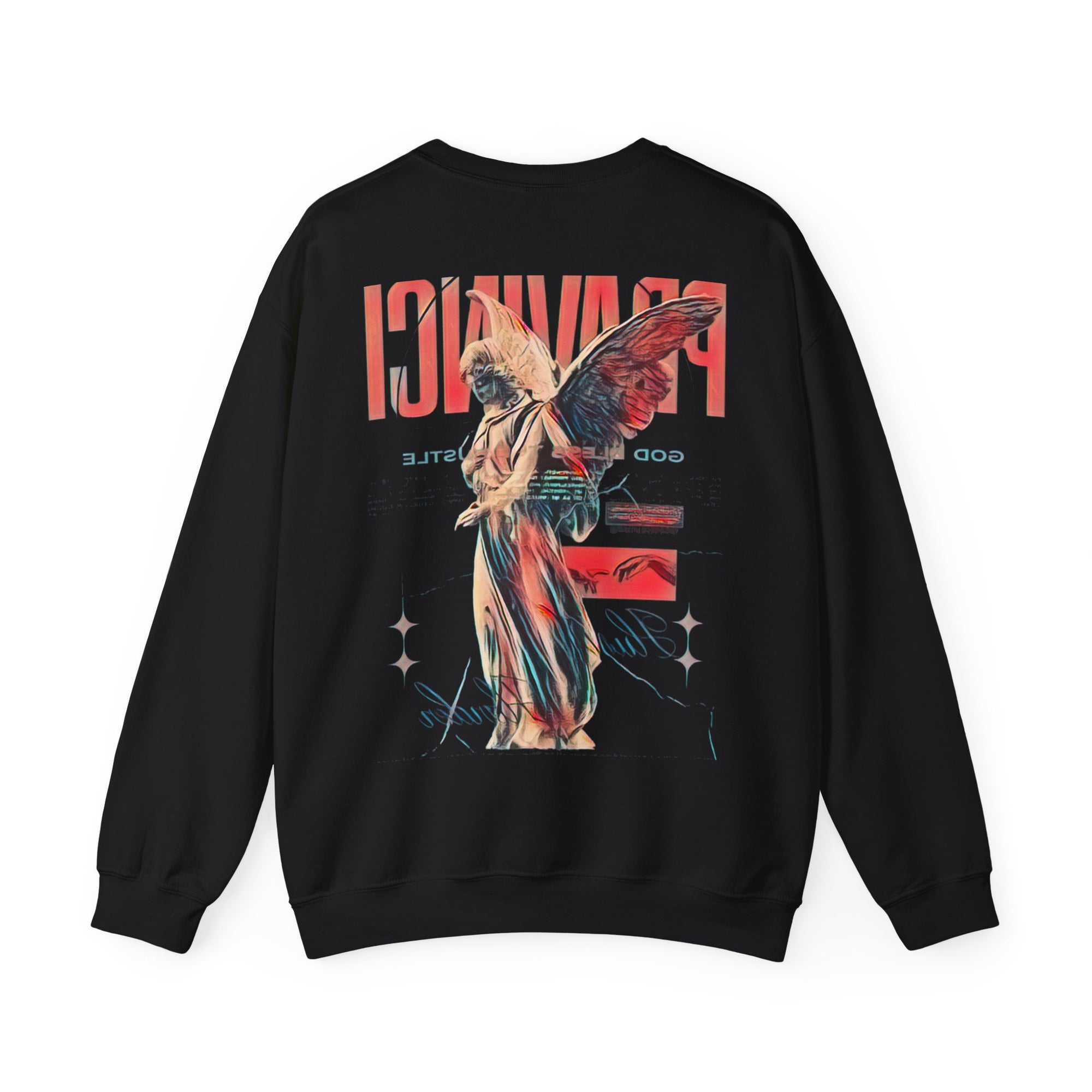 Pravinci Benedictus Labor Iridescente – Black Sweatshirt