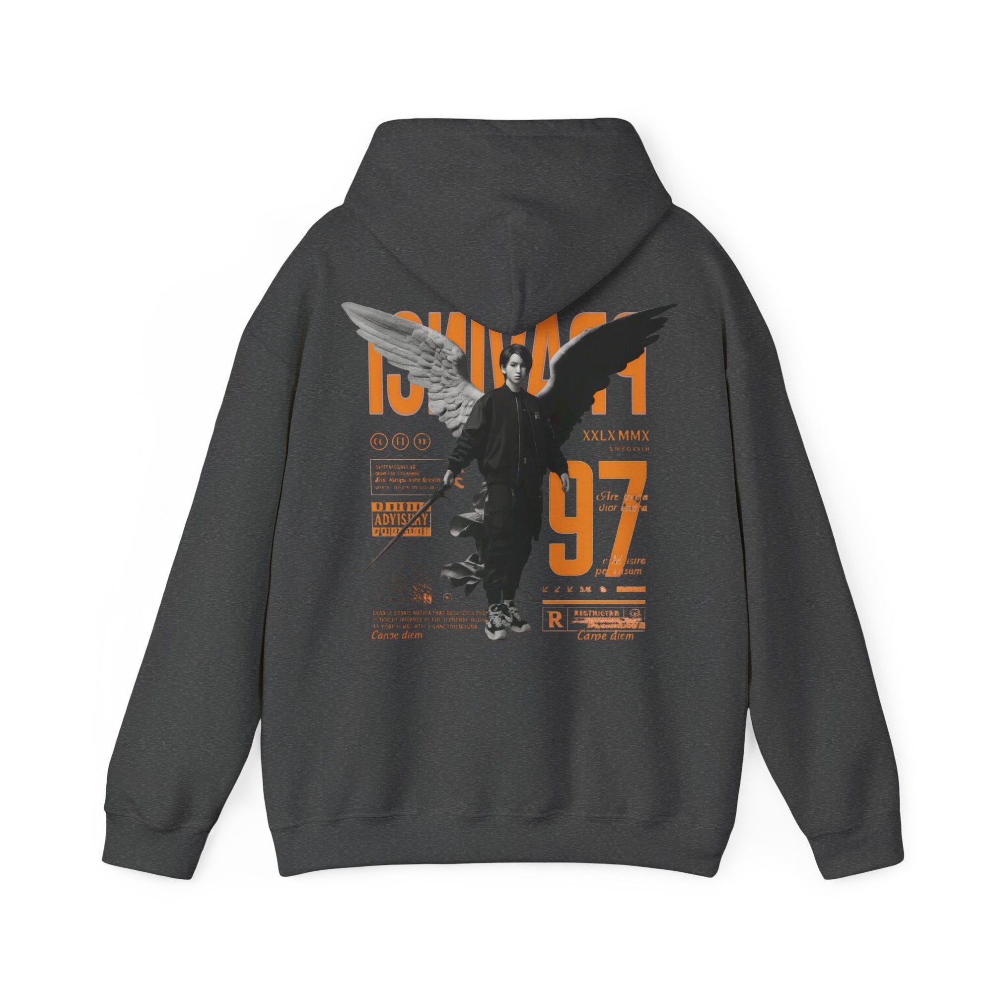Pravinci Imperium - Dark Heather Hooded Sweatshirt