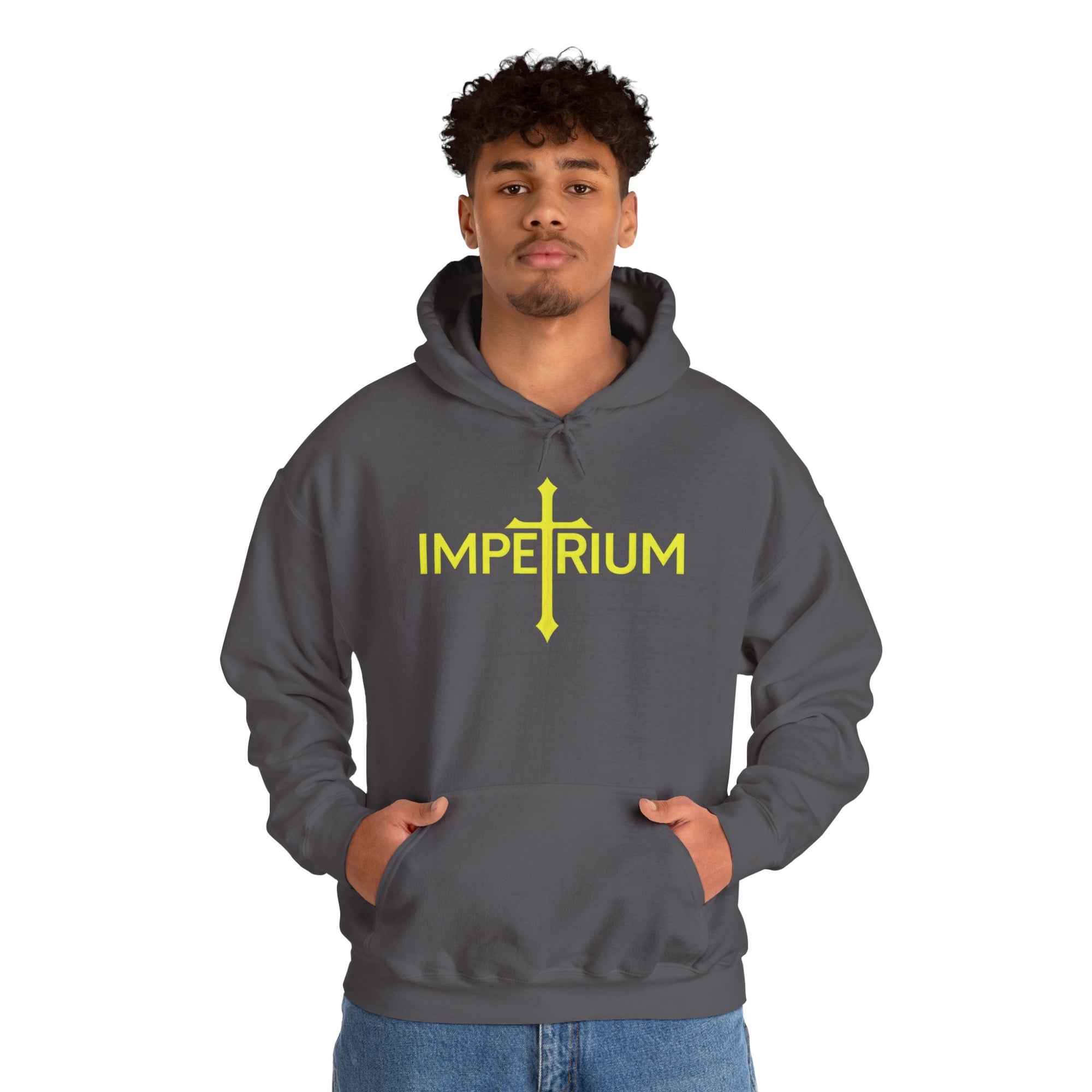 Pravinci Imperium - Charcoal Hooded Sweatshirt