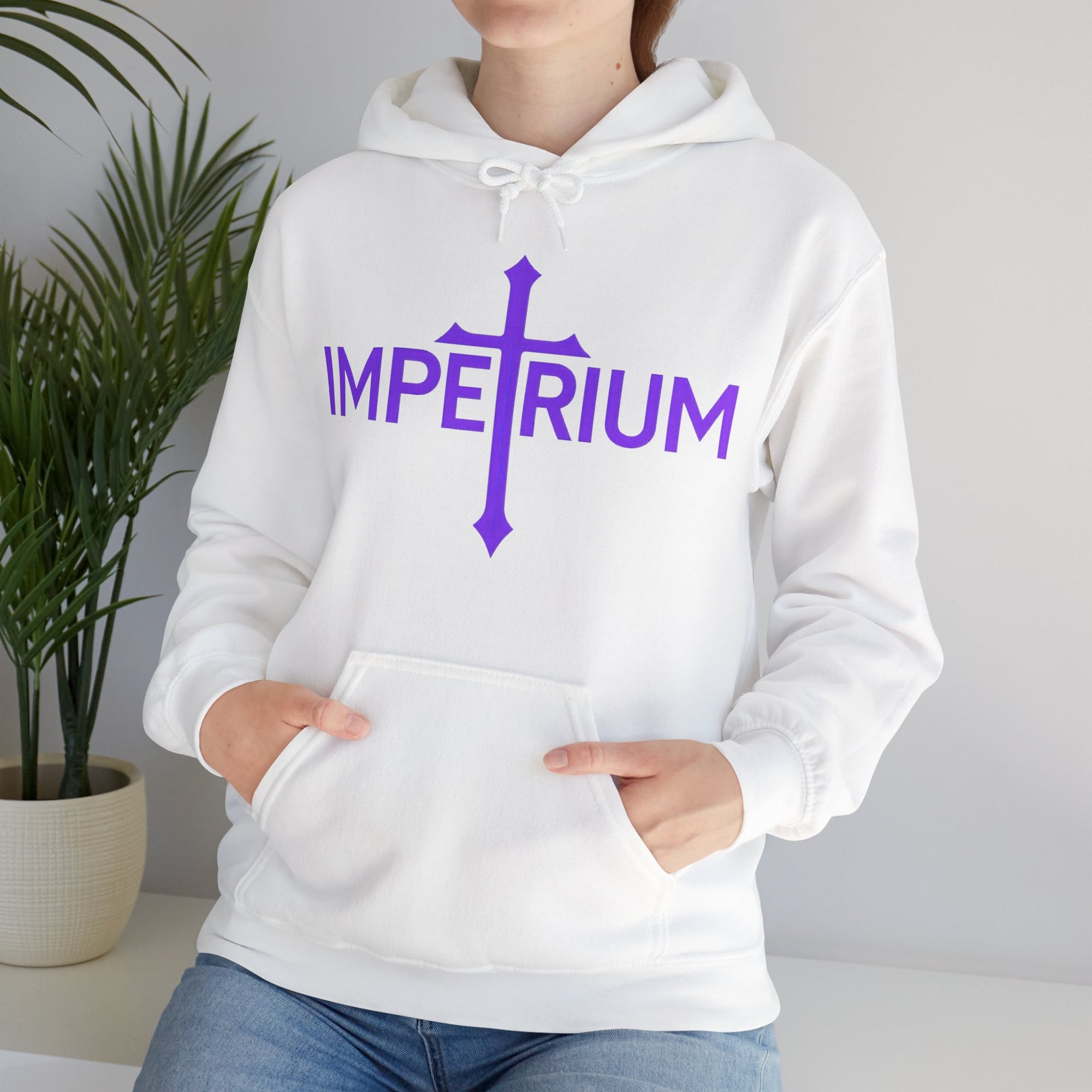 Pravinci Imperium - White Hooded Sweatshirt