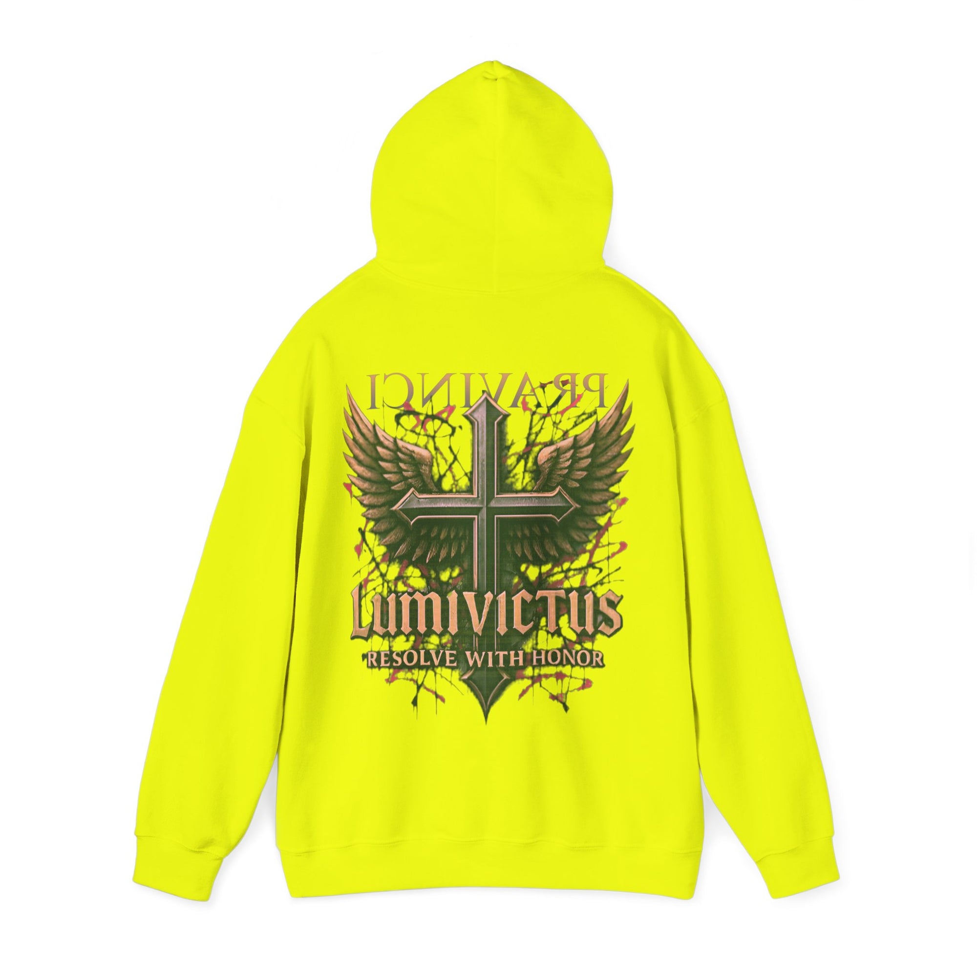 Pravinci Lumivictus Iridescente Olive Green - Hooded Sweatshirt
