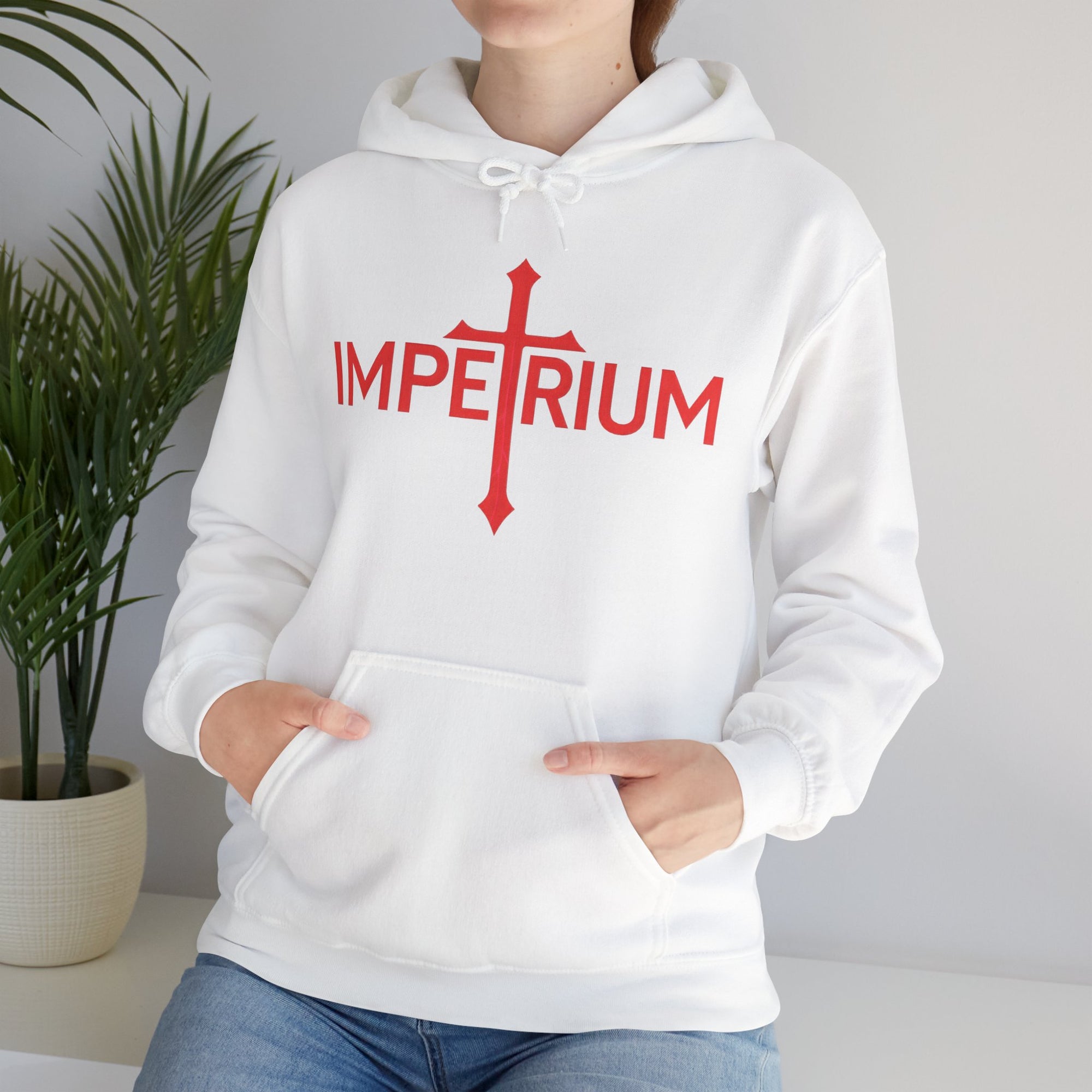 Pravinci Imperium - White Hooded Sweatshirt