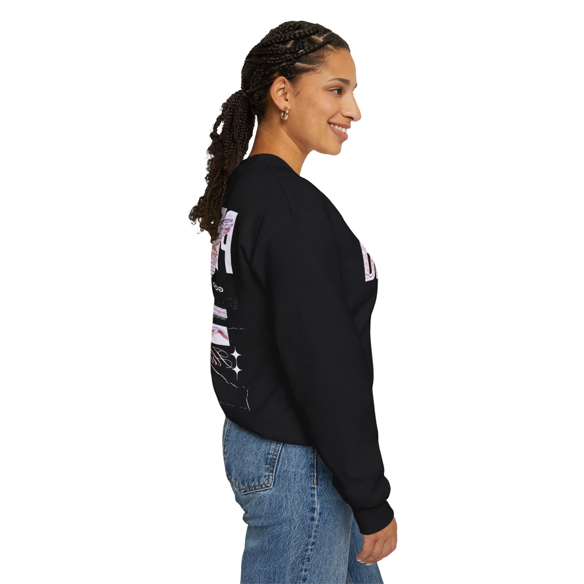 Pravinci Benedictus Labor Iridescente – Black Sweatshirt