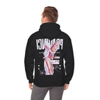Pravinci Benedictus Labor Iridescente – Black Hooded Sweatshirt