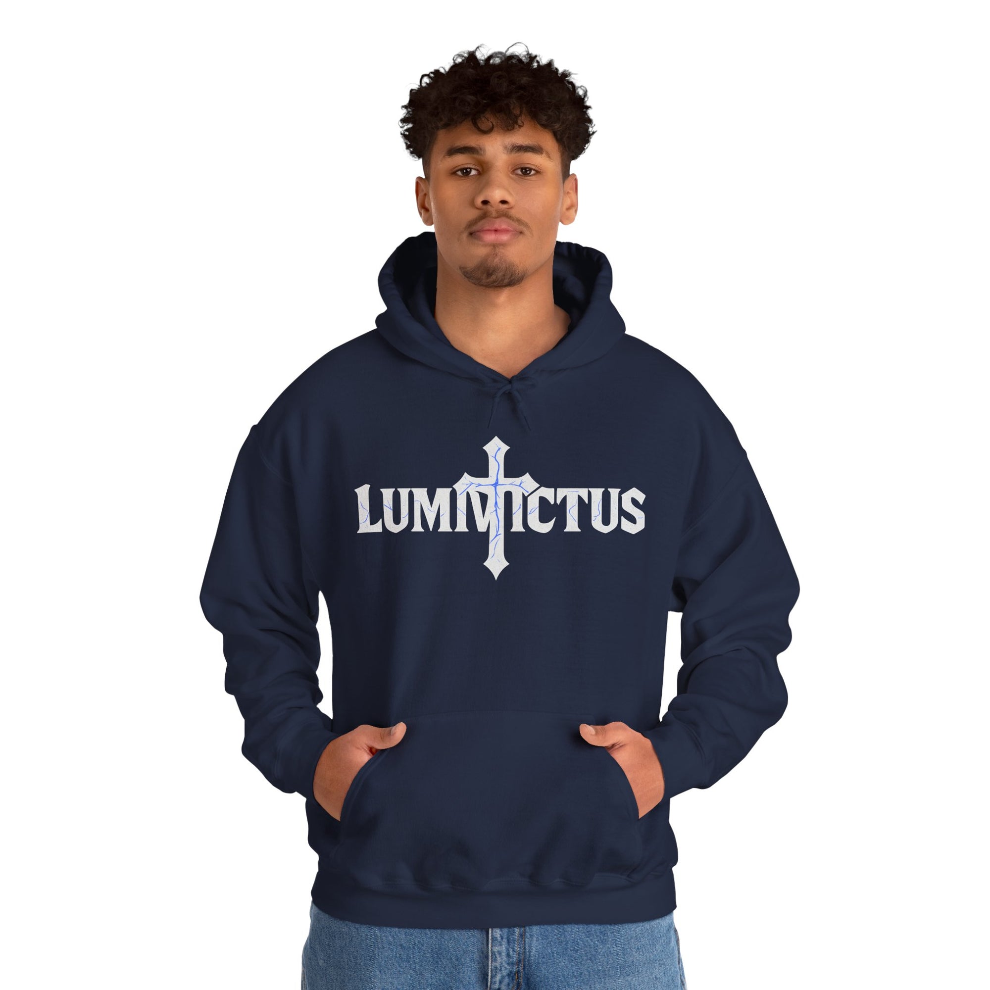 Pravinci Lumivictus Iridescente Blue - Hooded Sweatshirt