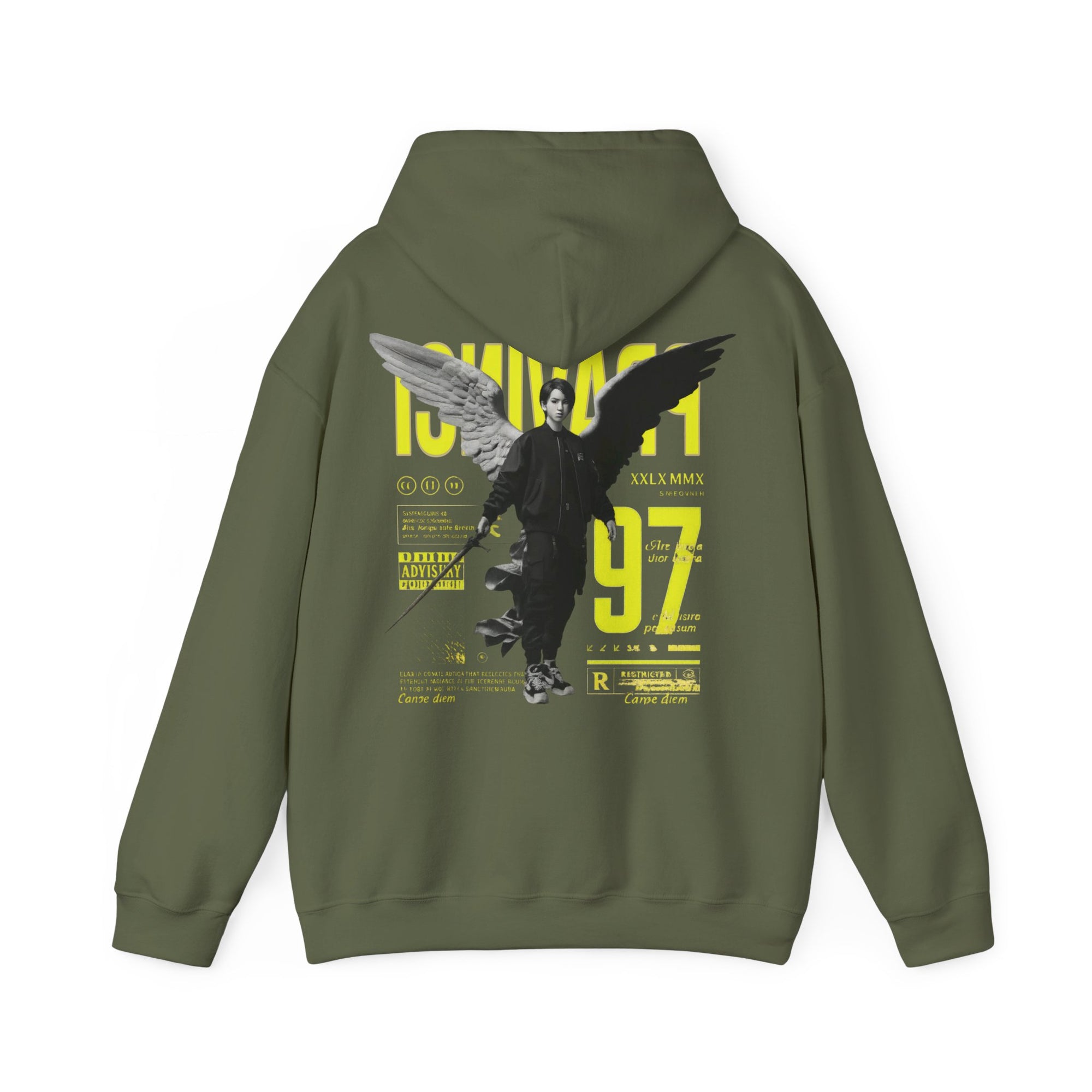 Pravinci Imperium - Military Green Hooded Sweatshirt