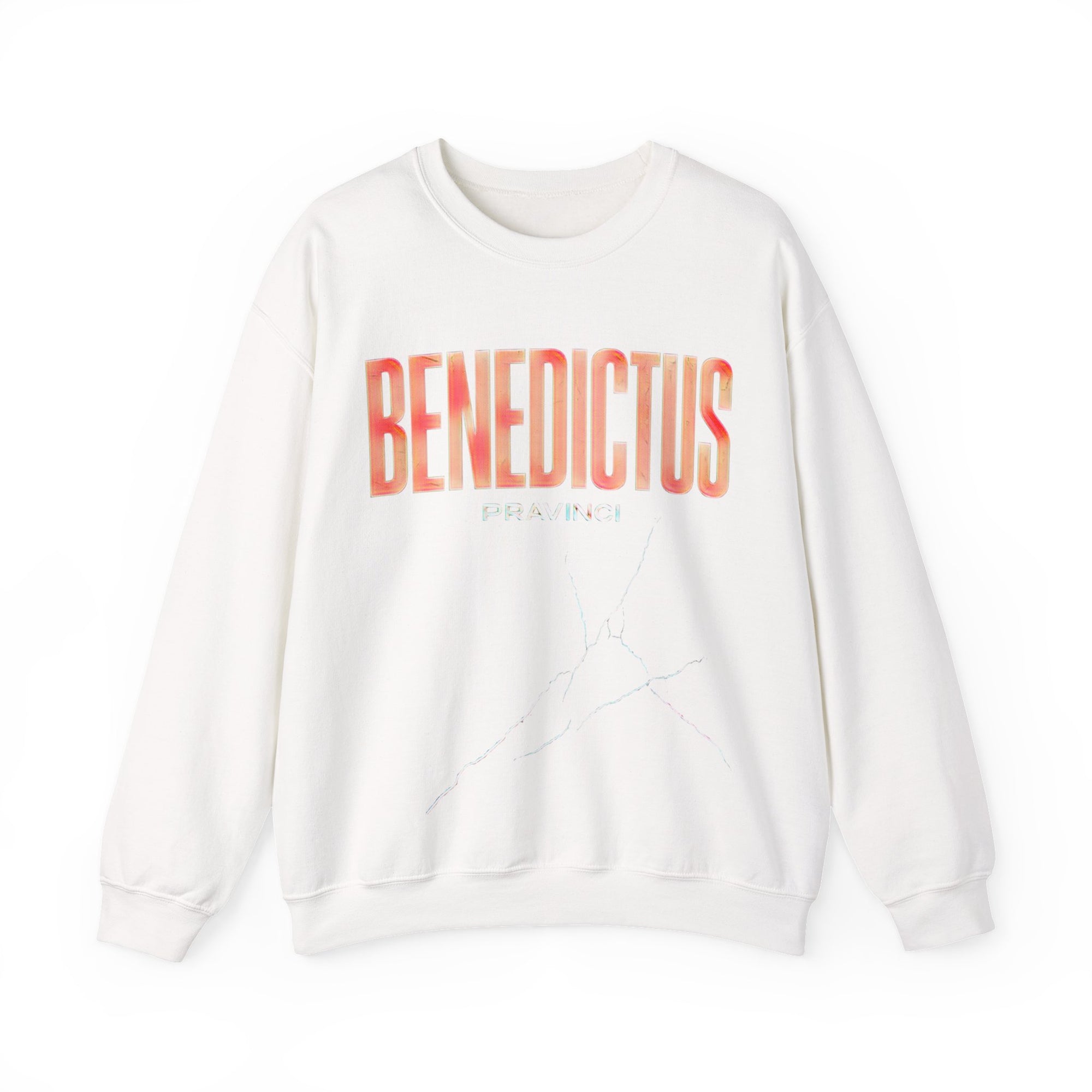 Pravinci Benedictus Labor Iridescente – White Sweatshirt