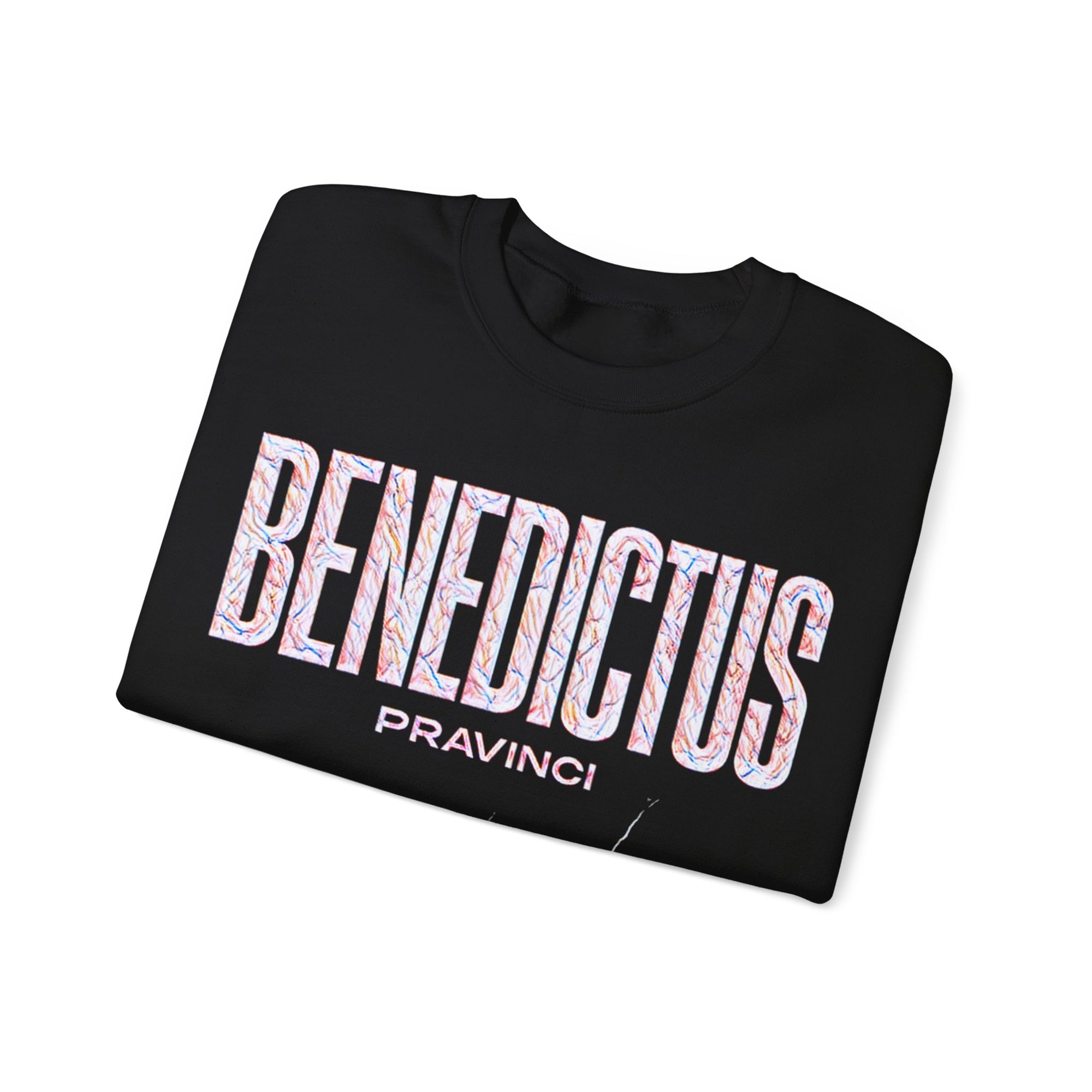 Pravinci Benedictus Labor Iridescente – Black Sweatshirt