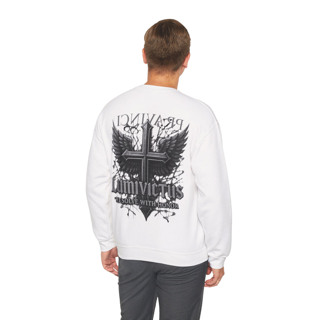 Pravinci Lumivictus Monochromia Black - Crewneck Sweatshirt