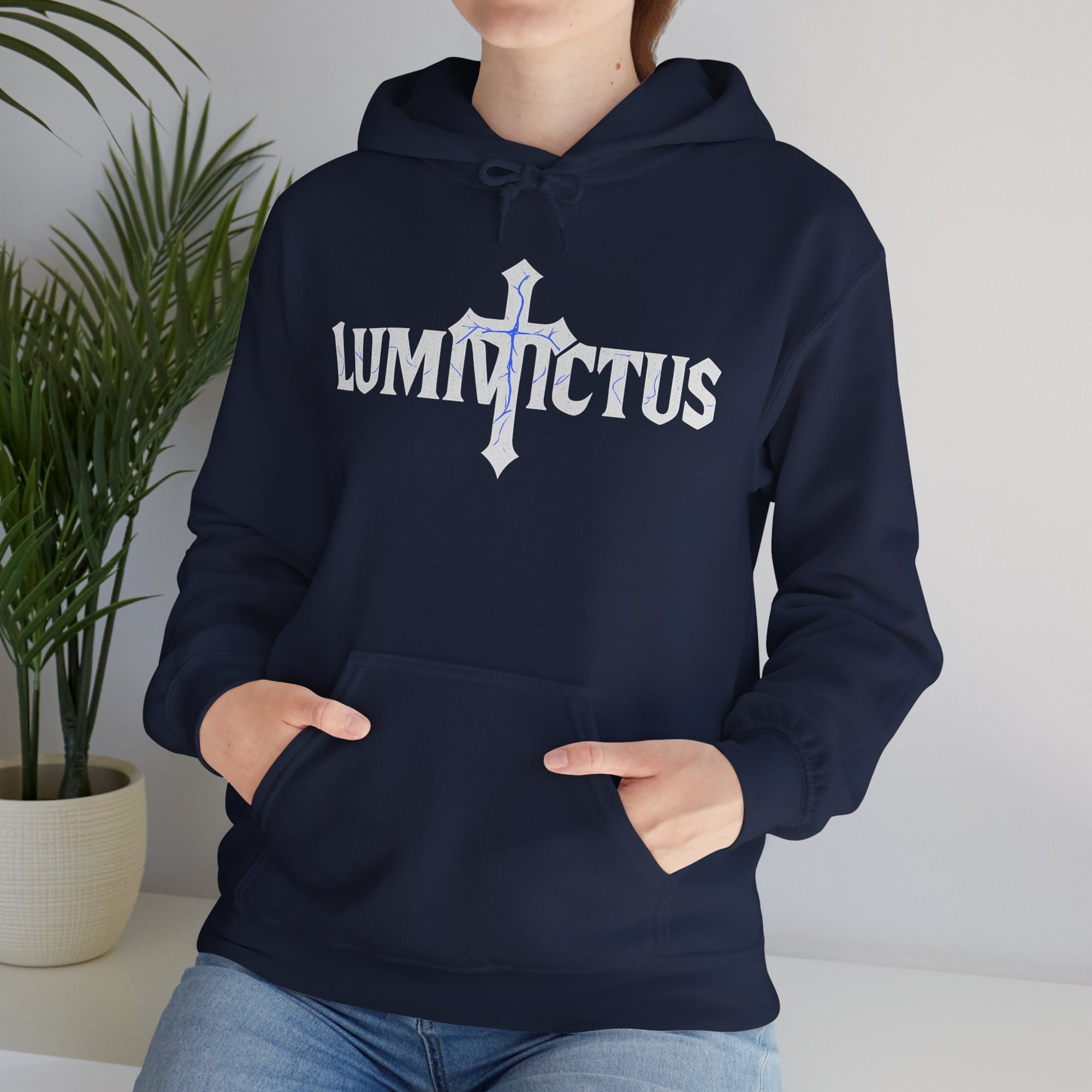 Pravinci Lumivictus Iridescente Blue - Hooded Sweatshirt