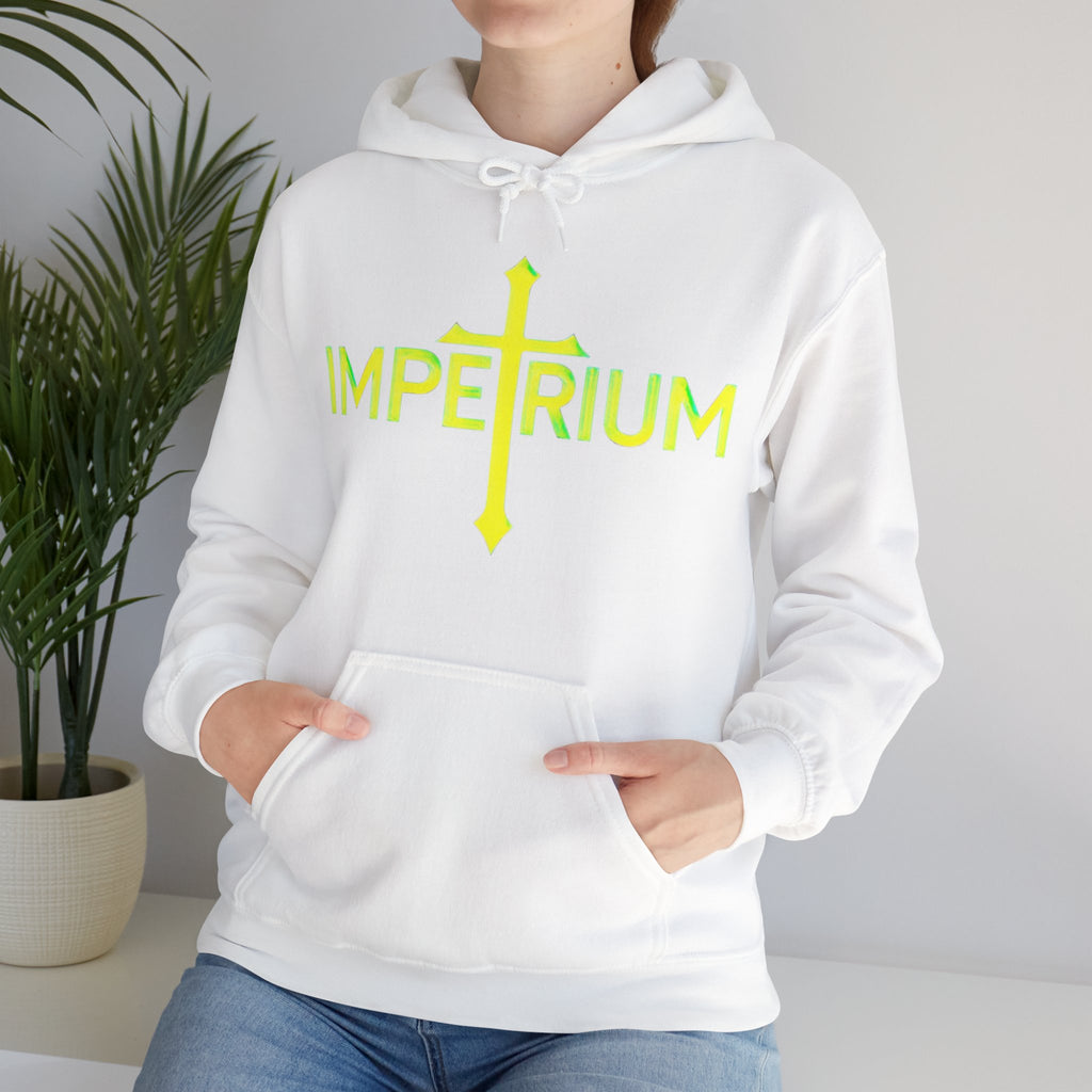 Pravinci Imperium Iridescente - White Hooded Sweatshirt