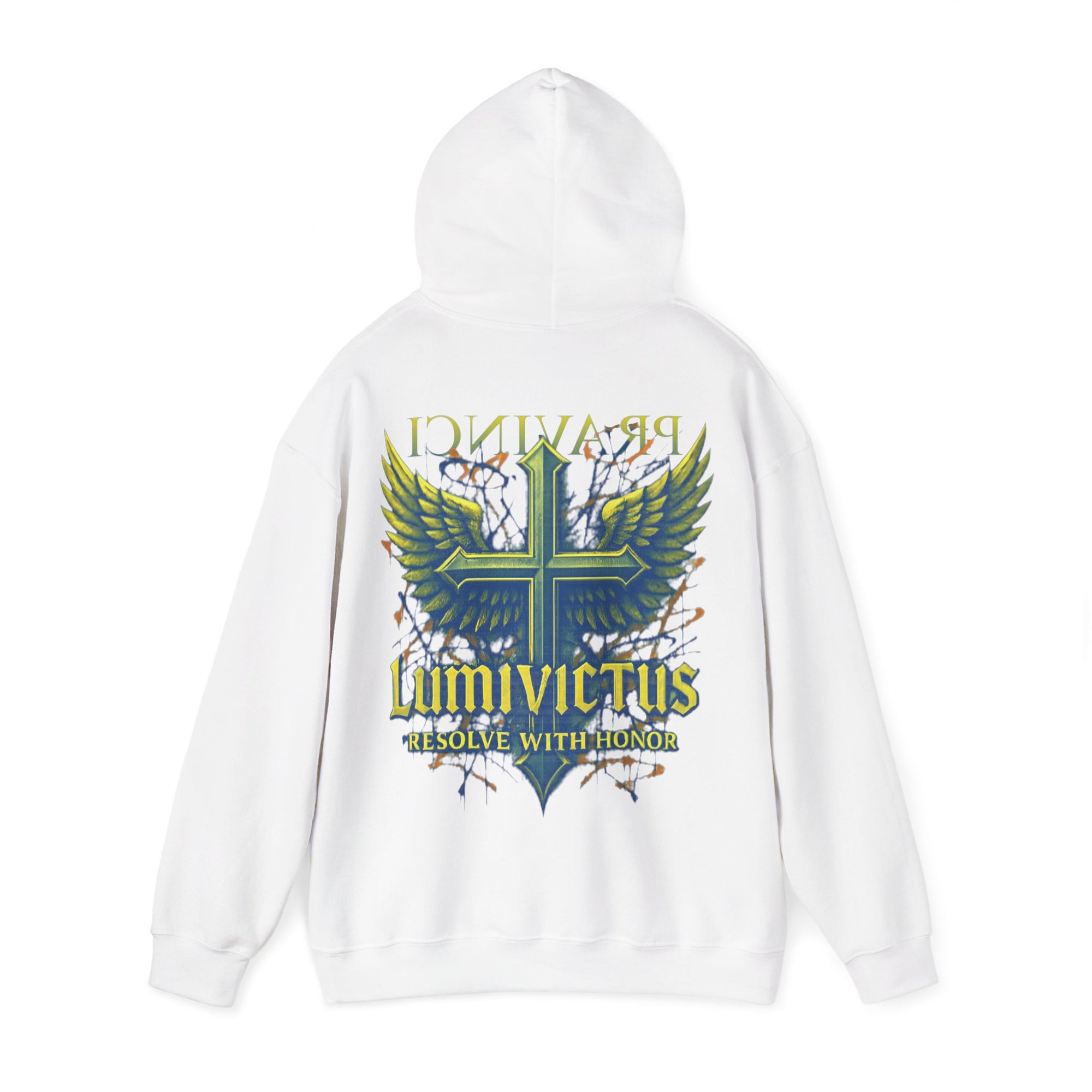 Pravinci Lumivictus Iridescente Blue Green - Hooded Sweatshirt