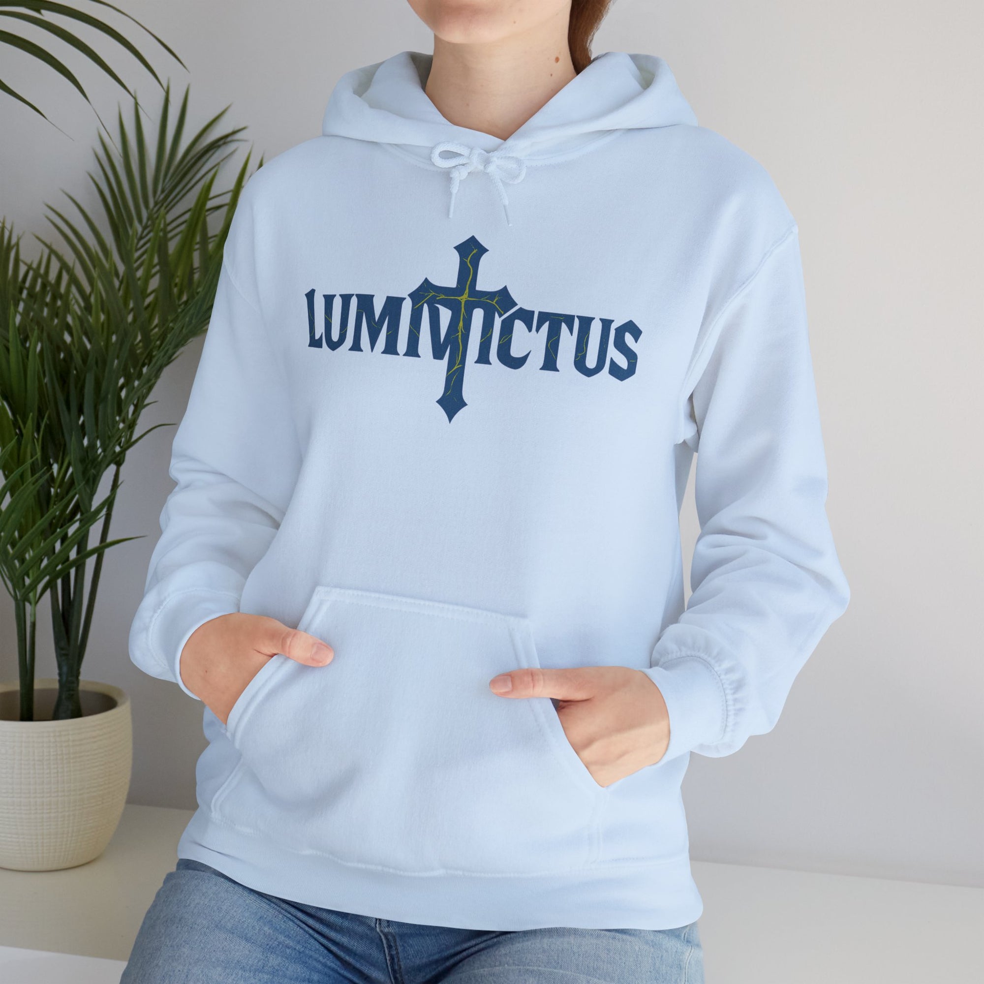 Pravinci Lumivictus Iridescente Blue - Hooded Sweatshirt