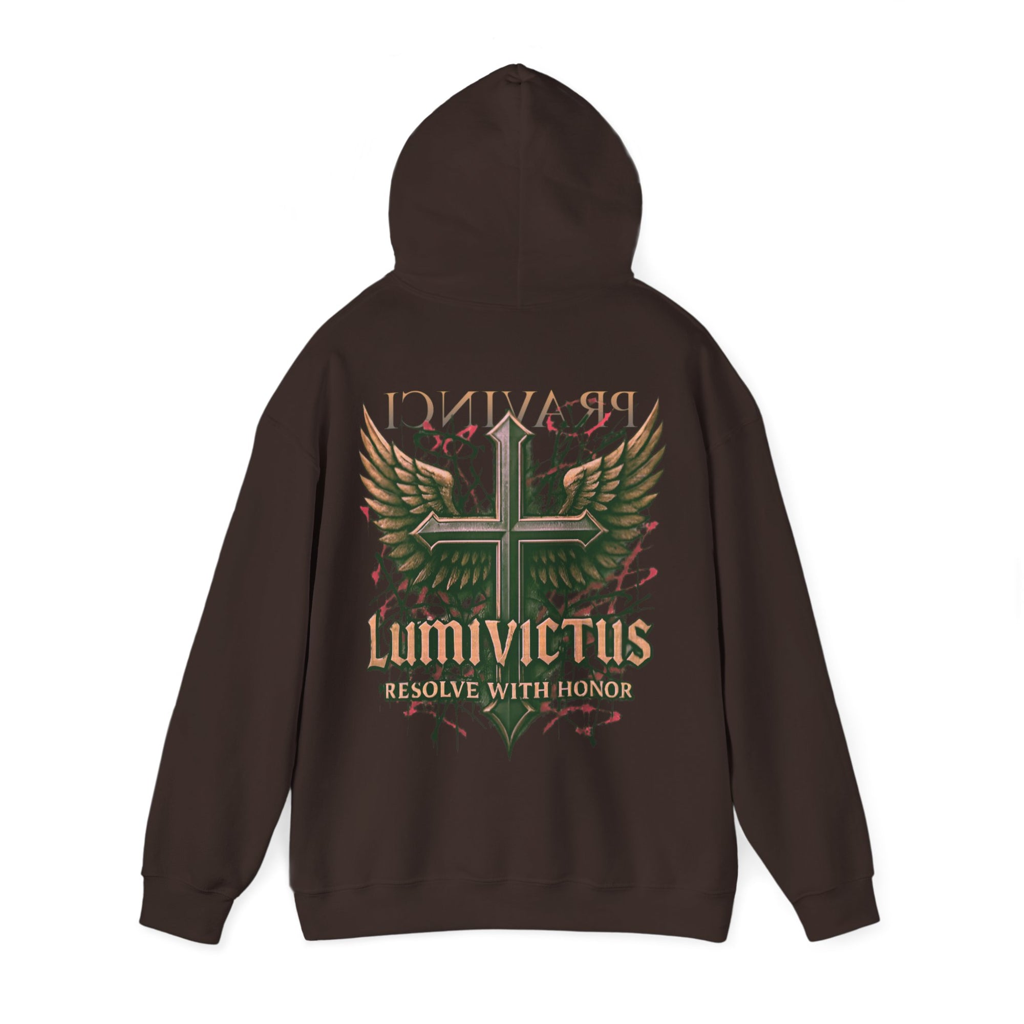 Pravinci Lumivictus Iridescente Olive Green - Hooded Sweatshirt
