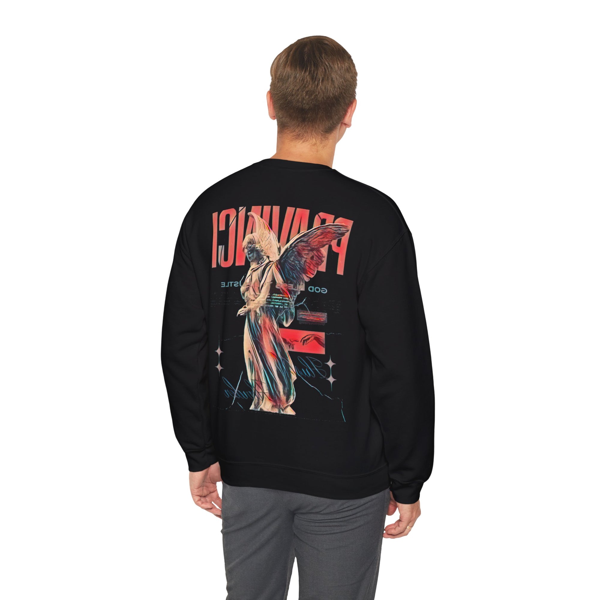 Pravinci Benedictus Labor Iridescente – Black Sweatshirt