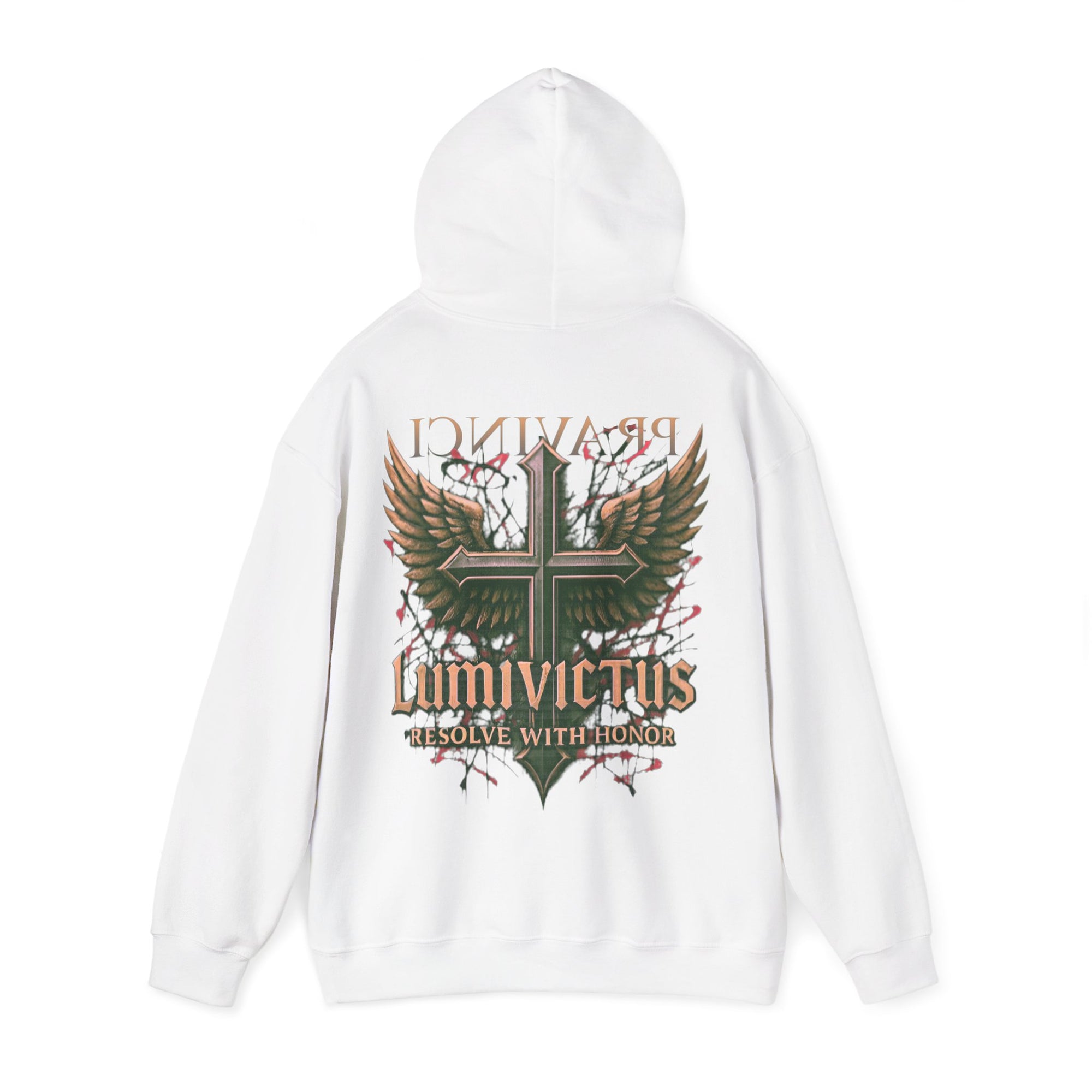Pravinci Lumivictus Iridescente Olive Green - Hooded Sweatshirt