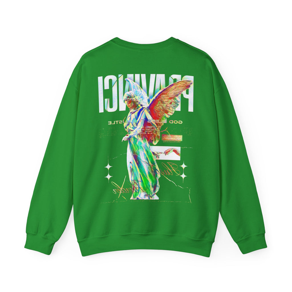 Pravinci Benedictus Labor Iridescente – Green Sweatshirt