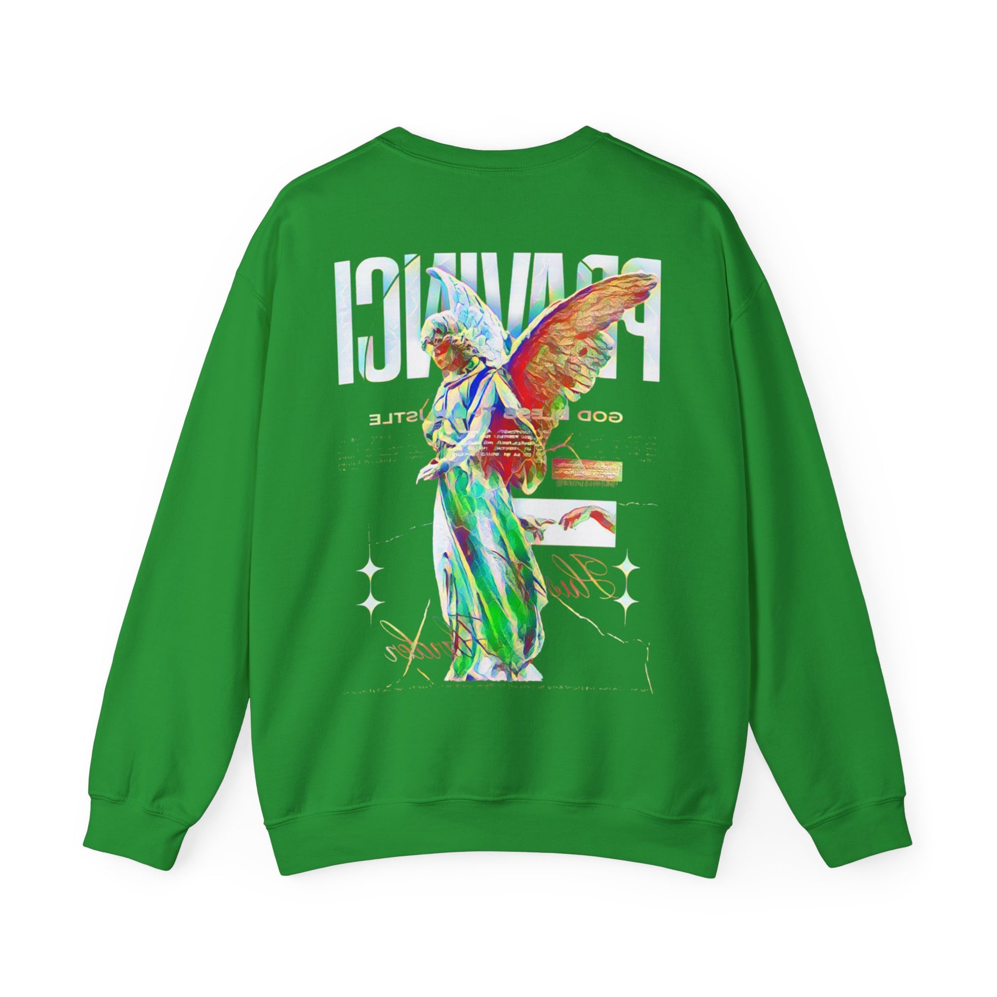 Pravinci Benedictus Labor Iridescente – Green Sweatshirt