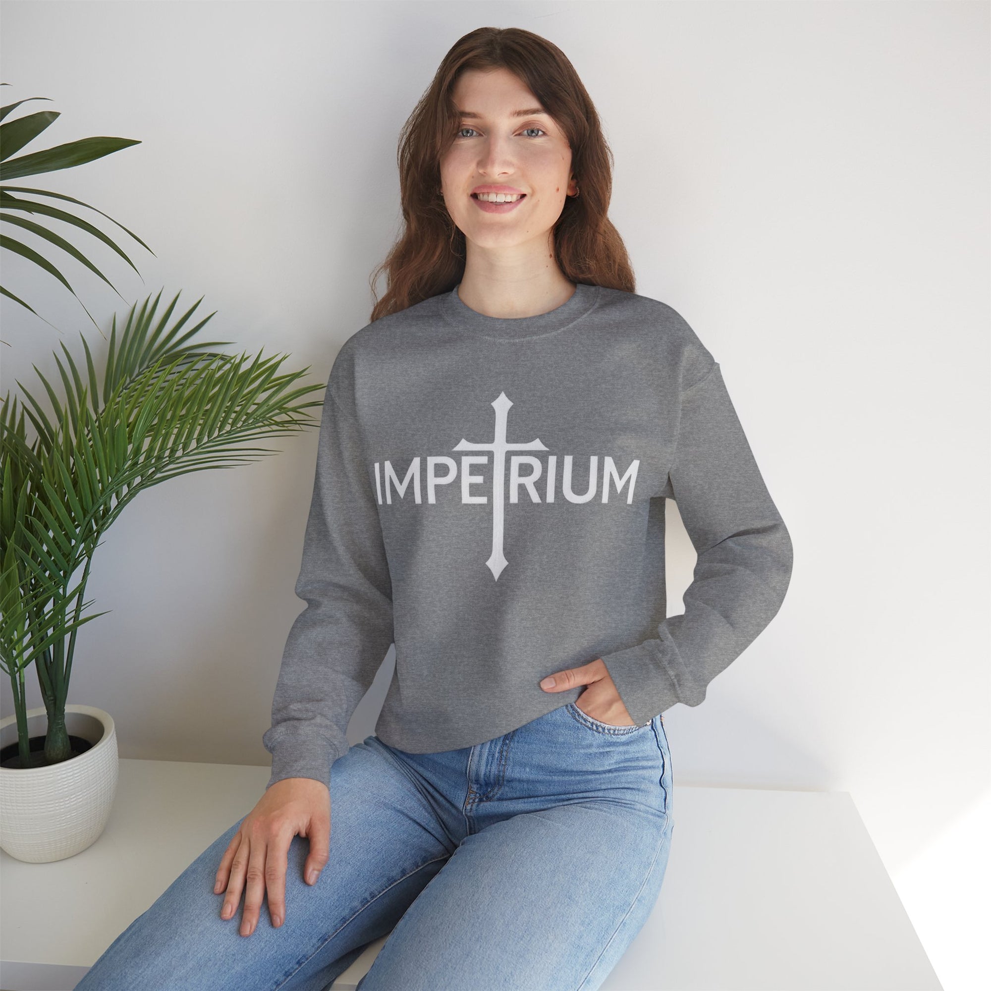 Pravinci Imperium Monocromia - Graphite Heather Sweatshirt