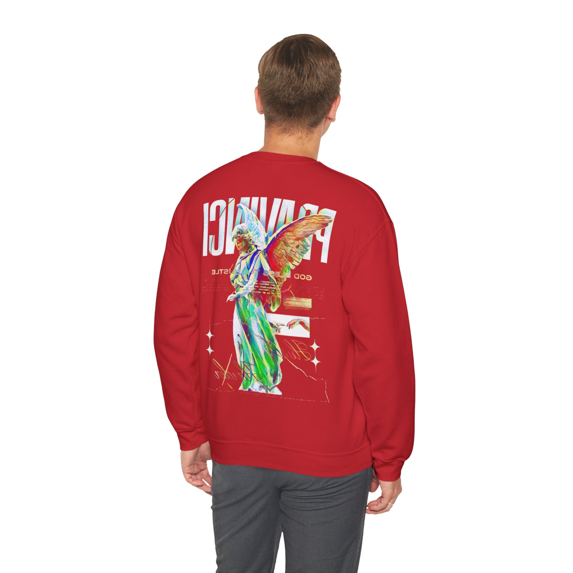 Pravinci Benedictus Labor Iridescente – Red Sweatshirt