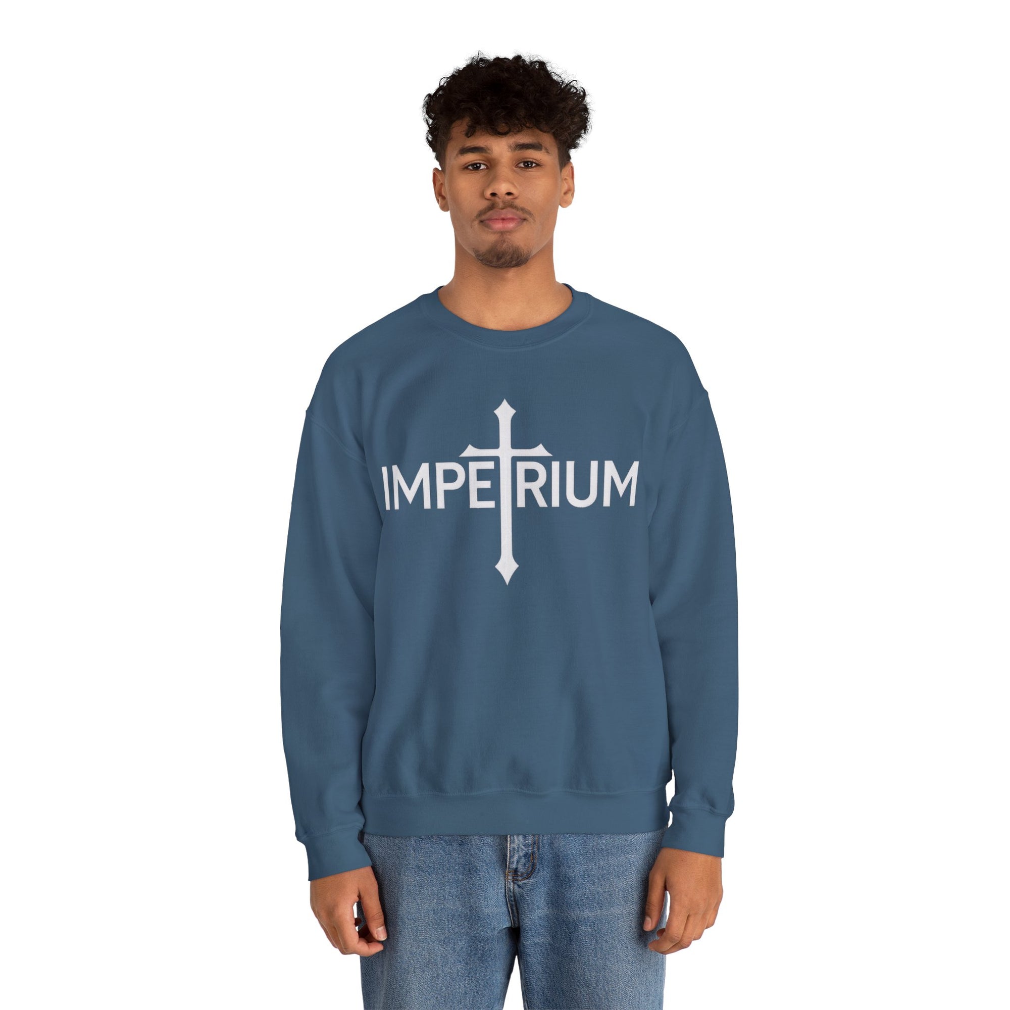 Pravinci Imperium Monocromia - Indigo Blue Sweatshirt