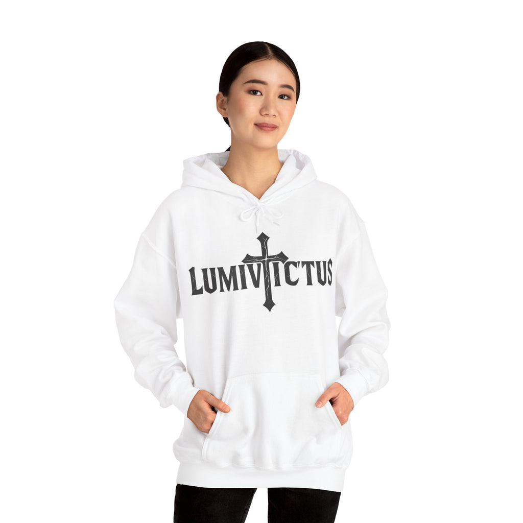 Pravinci Lumivictus Monocromia White - Hooded Sweatshirt