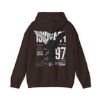 Pravinci Imperium Monocromia - Dark Chocolate Hooded Sweatshirt