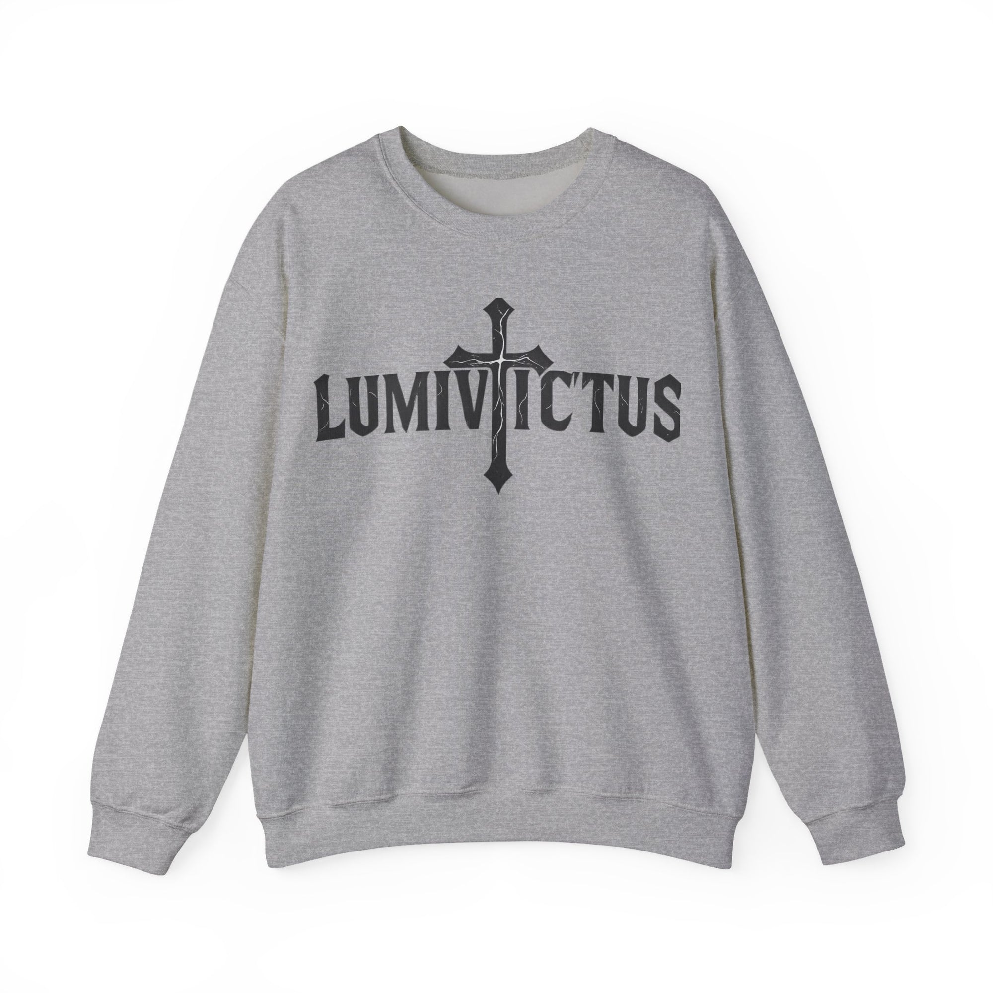 Pravinci Lumivictus Monochromia Black - Crewneck Sweatshirt