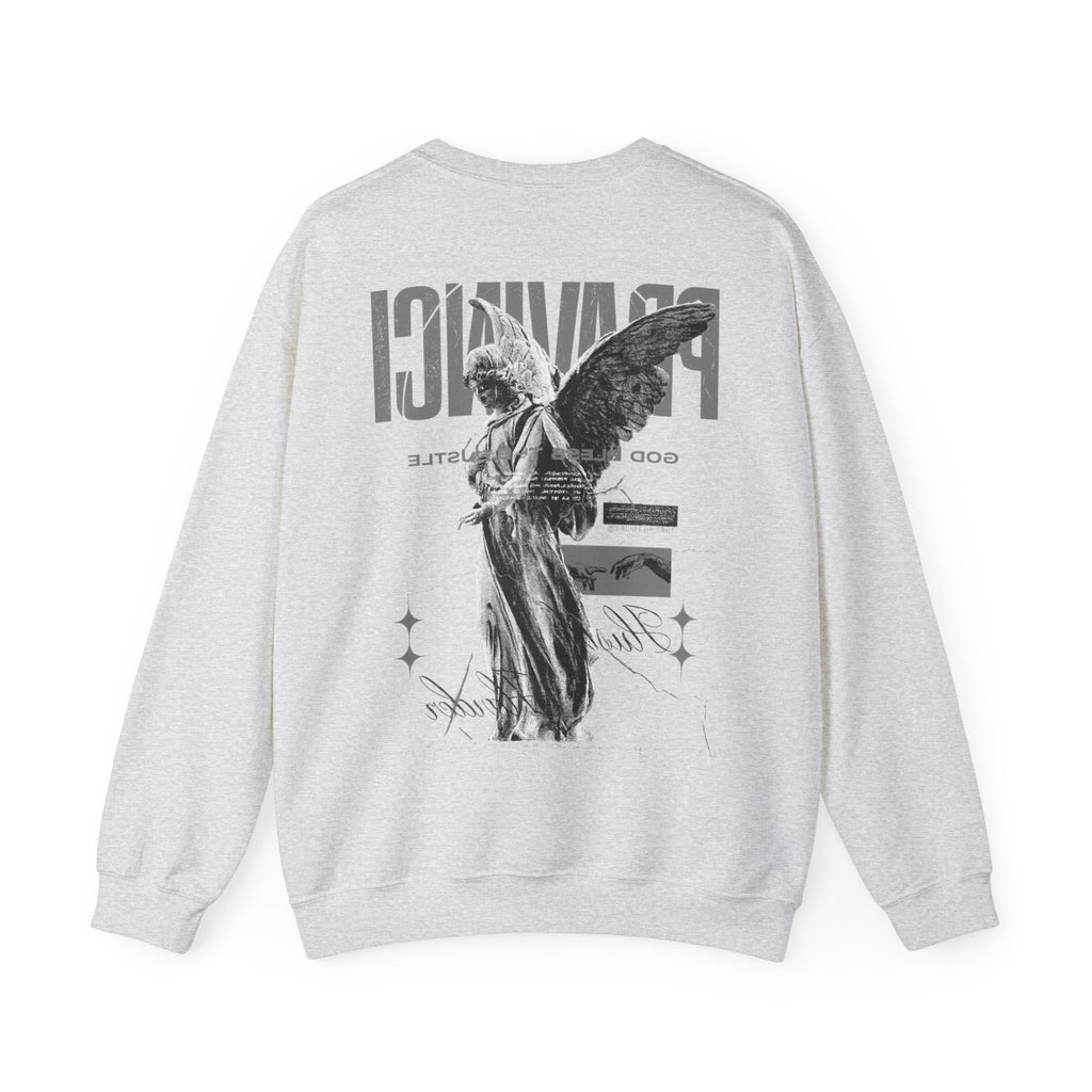 Pravinci Benedictus Labor Monocromia – Ash Sweatshirt