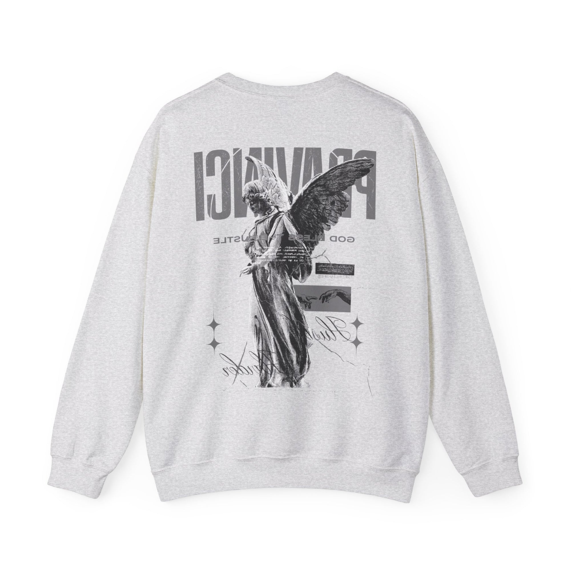 Pravinci Benedictus Labor Monocromia – Ash Sweatshirt