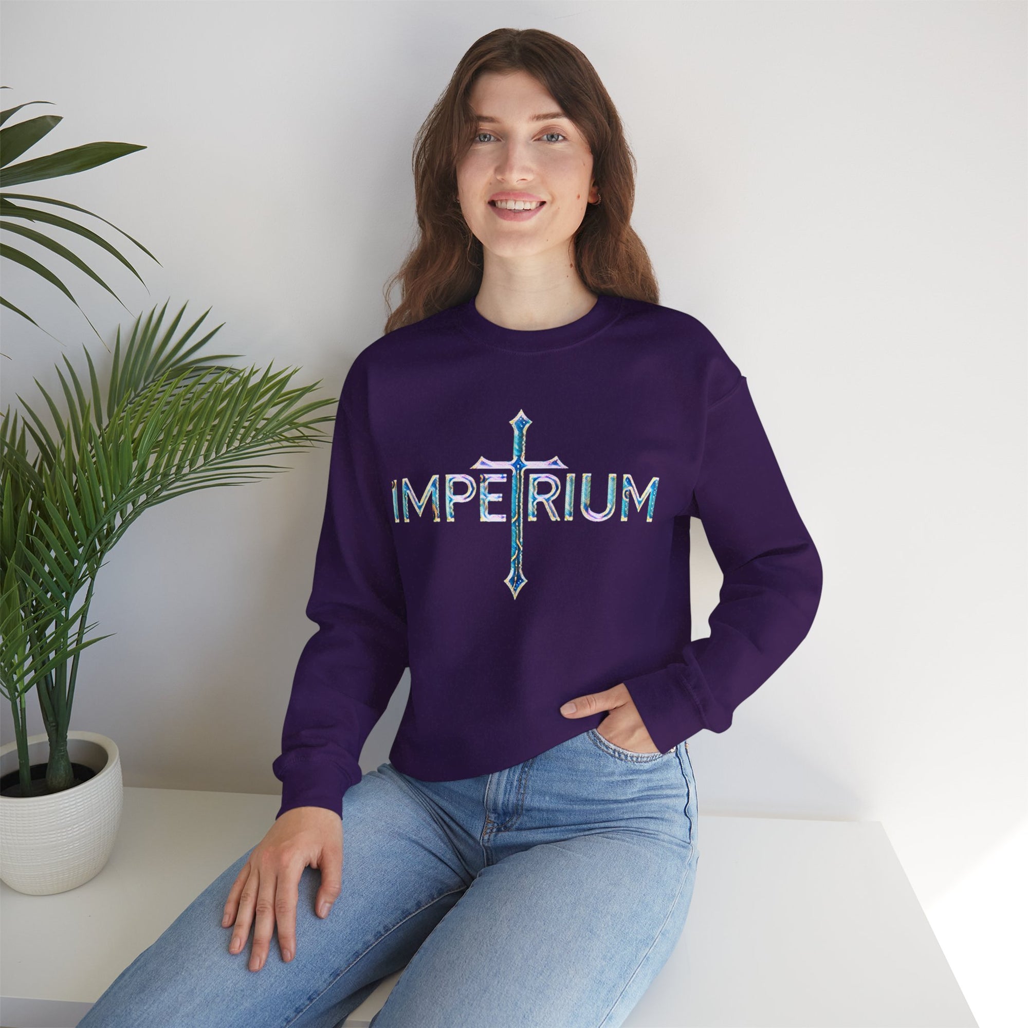 Pravinci Imperium Iridescente - Purple Sweatshirt