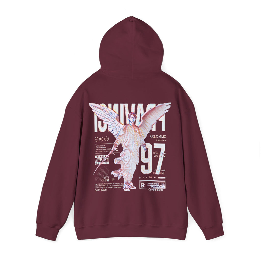 Pravinci Imperium - Maroon Hooded Sweatshirt