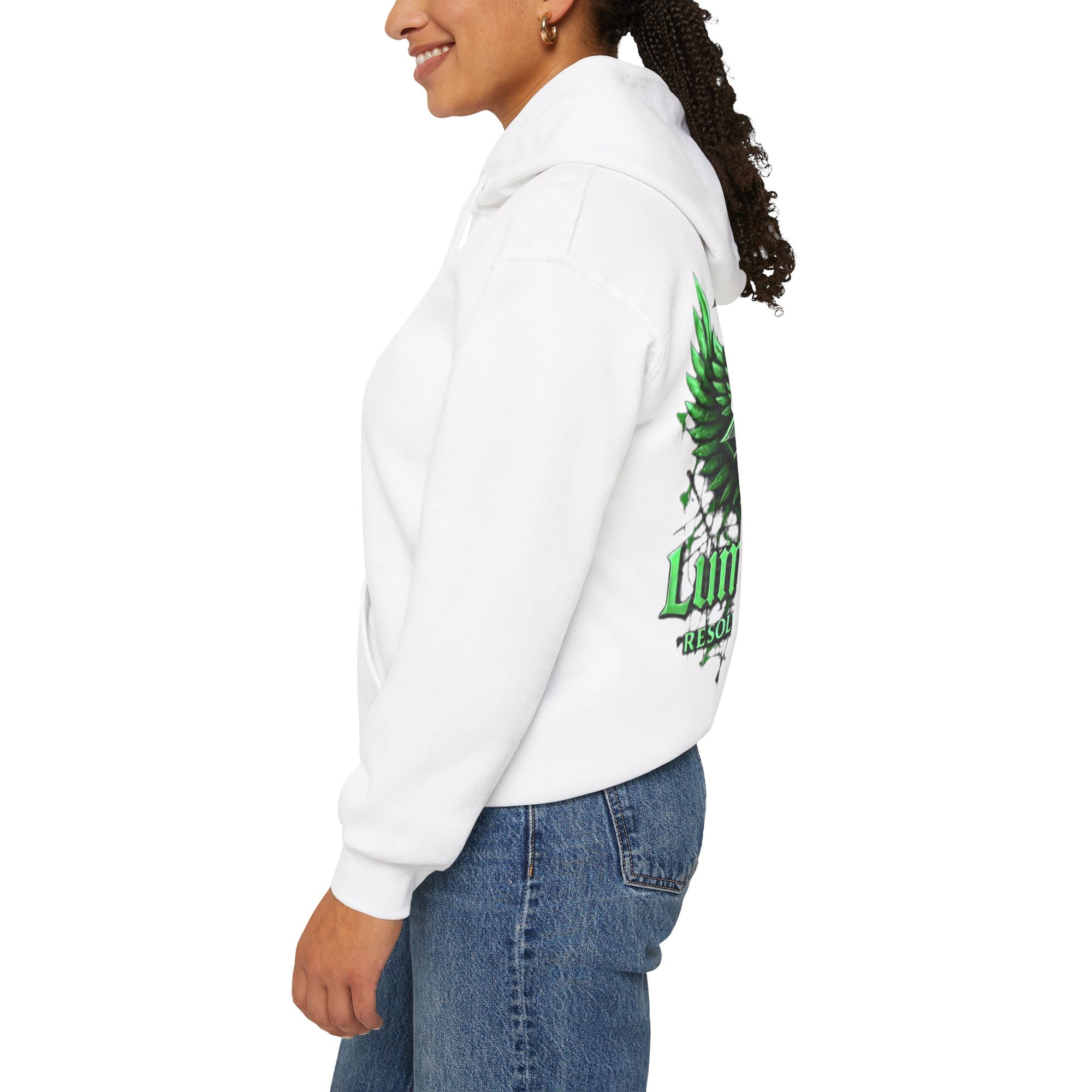 Pravinci Lumivictus Iridescente Green - Hooded Sweatshirt