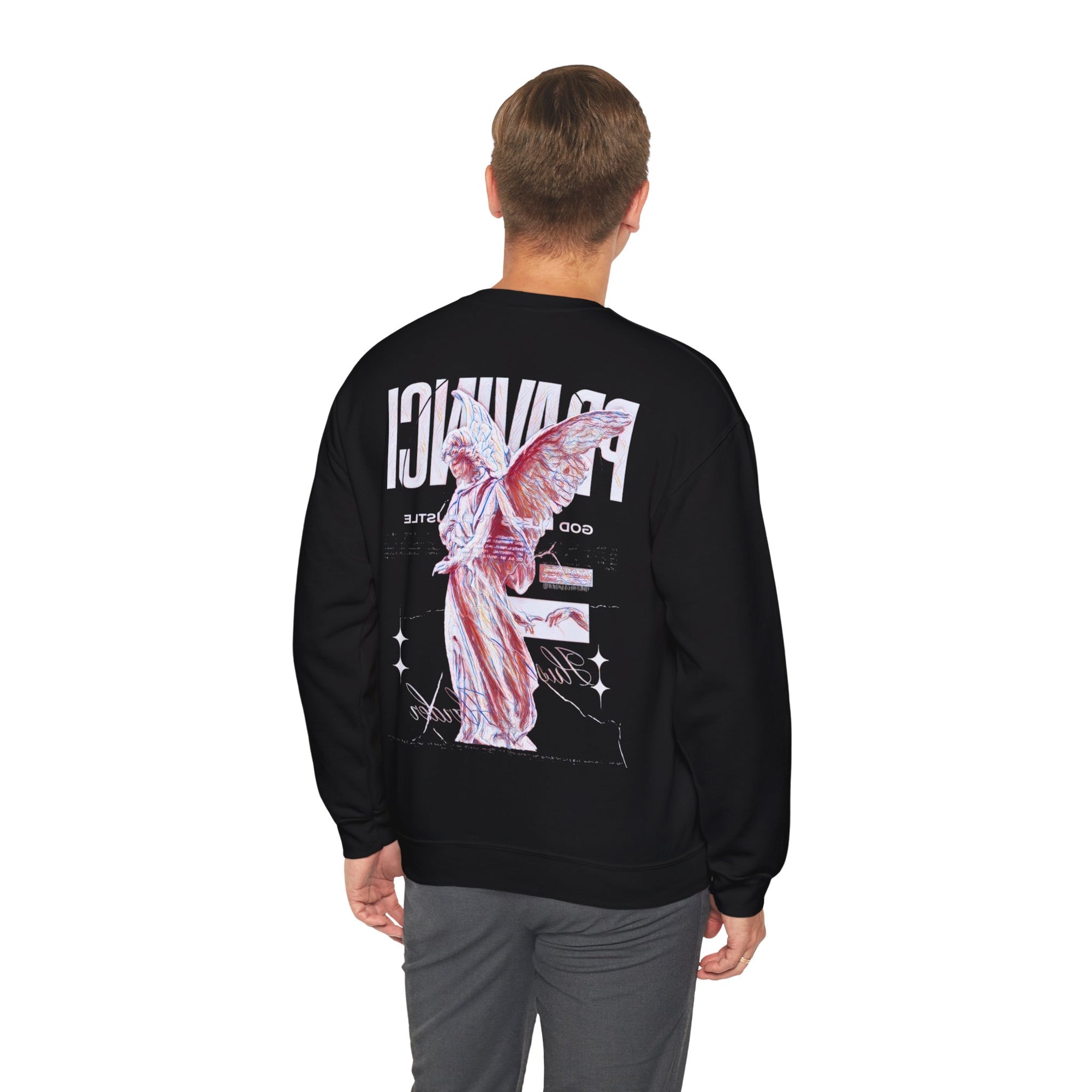 Pravinci Benedictus Labor Iridescente – Black Sweatshirt