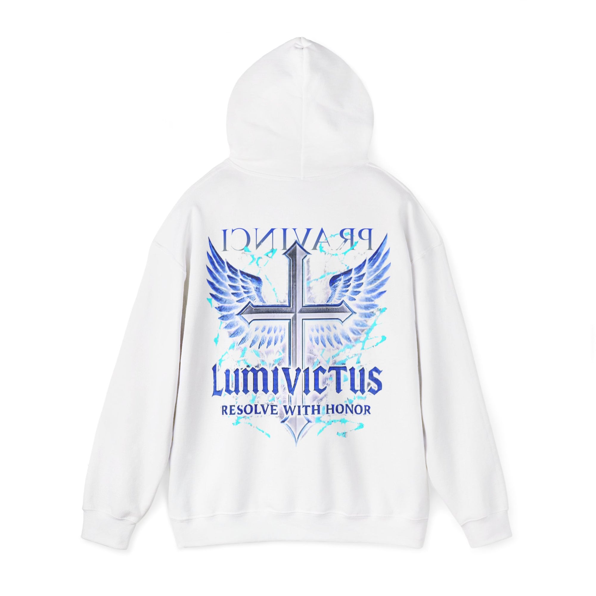 Pravinci Lumivictus Iridescente Blue - Hooded Sweatshirt