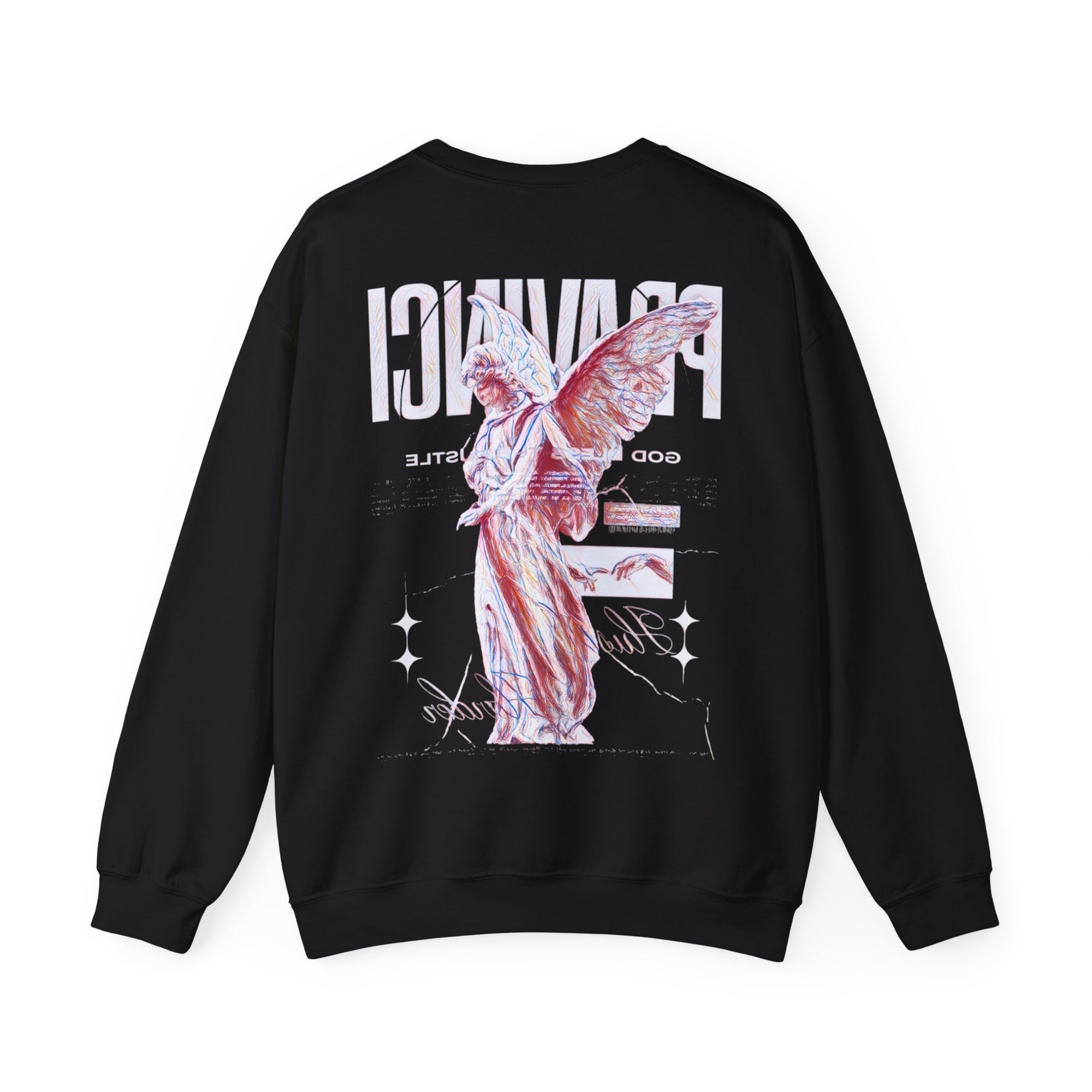 Pravinci Benedictus Labor Iridescente – Black Sweatshirt