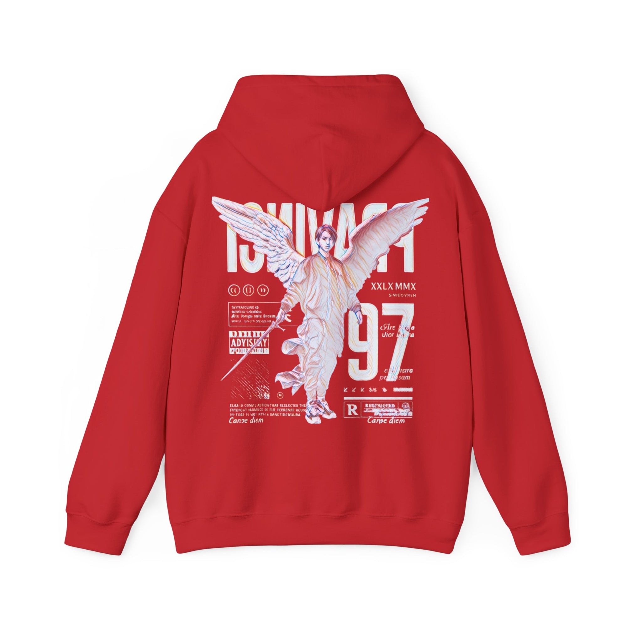 Pravinci Imperium - Red Hooded Sweatshirt