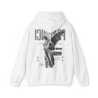 Pravinci Benedictus Labor Monocromia – White Hooded Sweatshirt