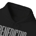 Pravinci Benedictus Labor Monocromia – Black Hooded Sweatshirt