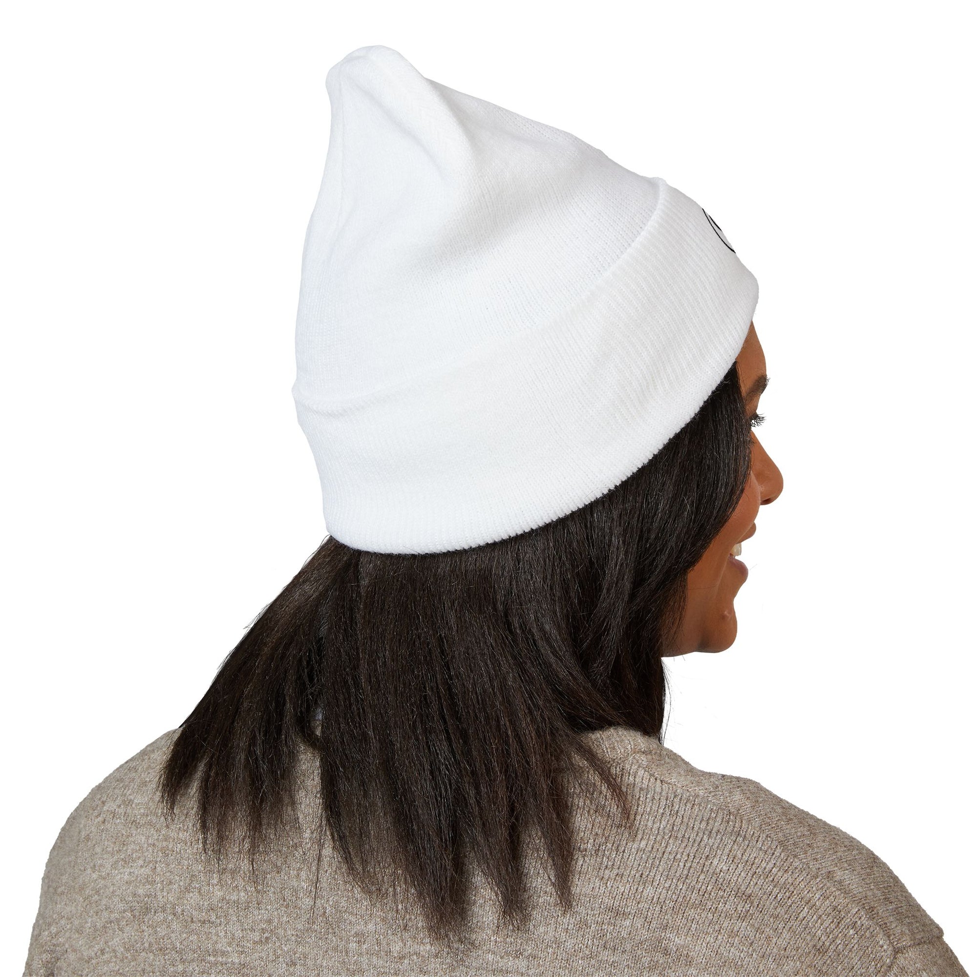 Pravinci Signature Beanie - White