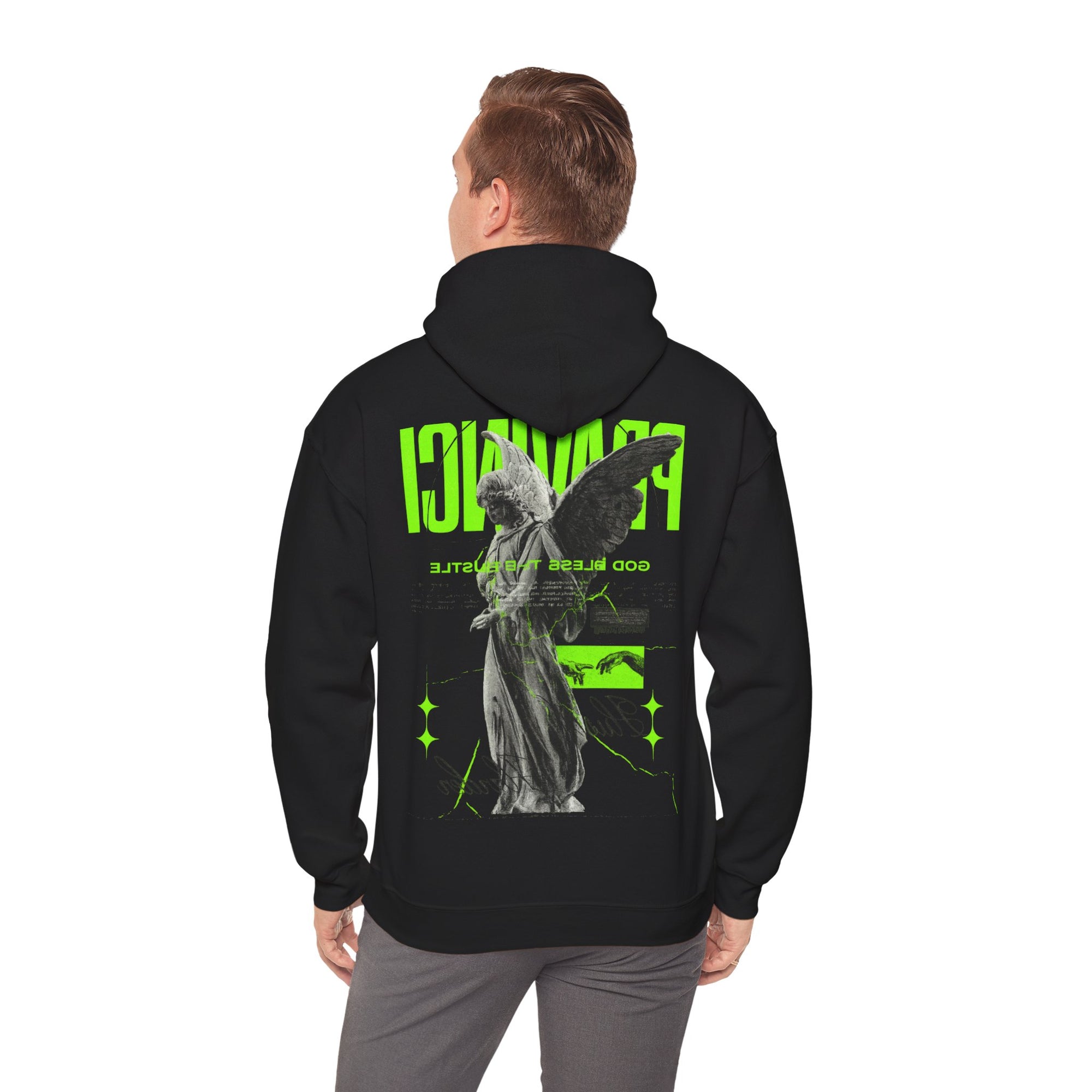 Pravinci Benedictus Labor – Black Hooded Sweatshirt